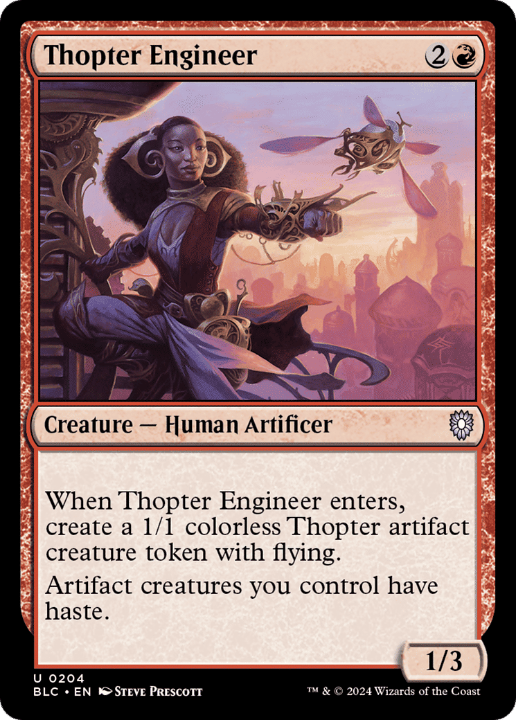 Thopter Engineer — Bloomburrow Commander — Magic: The Gathering