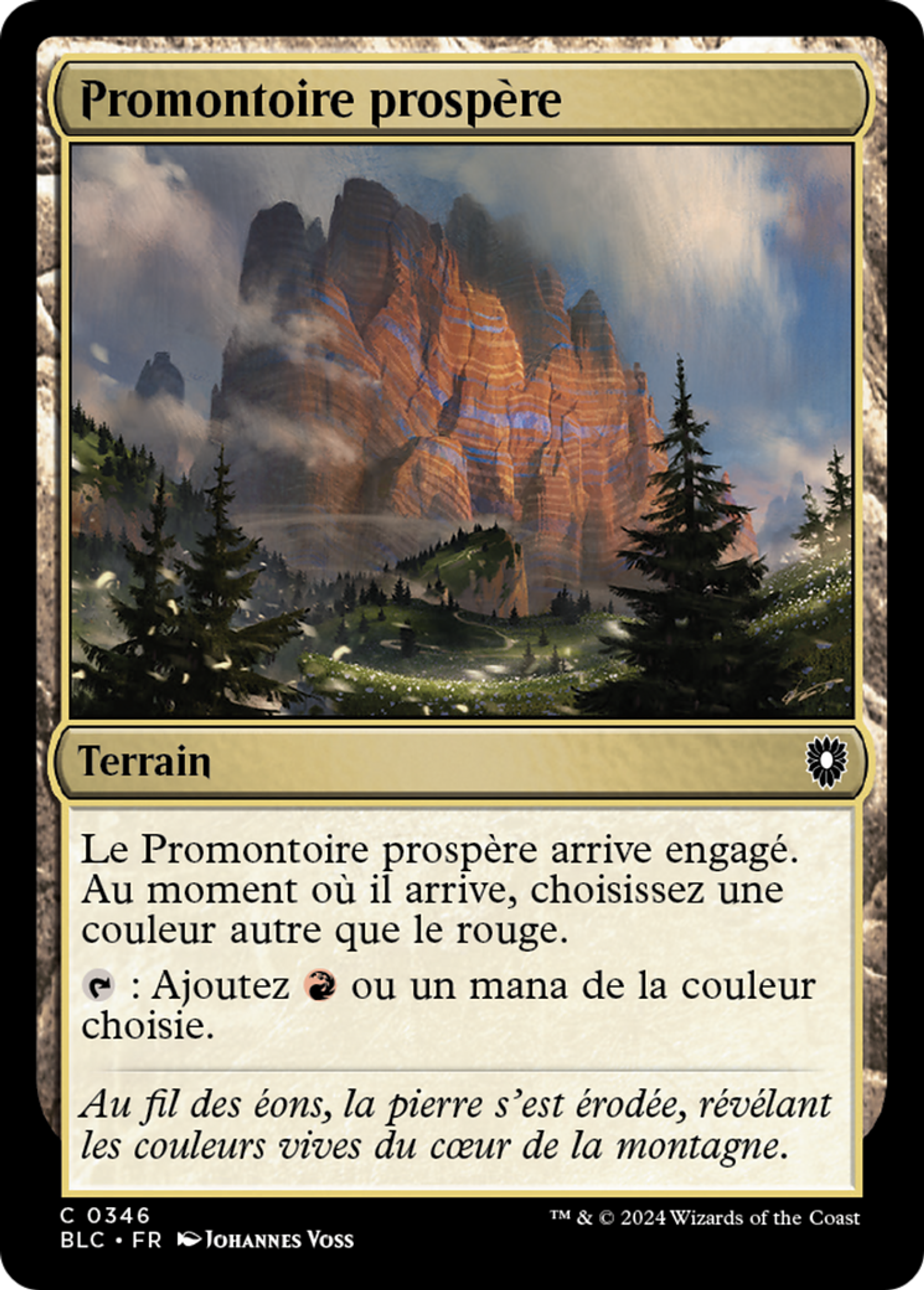 Promontoire prospère — Bloomburrow Commander — Magic: The Gathering