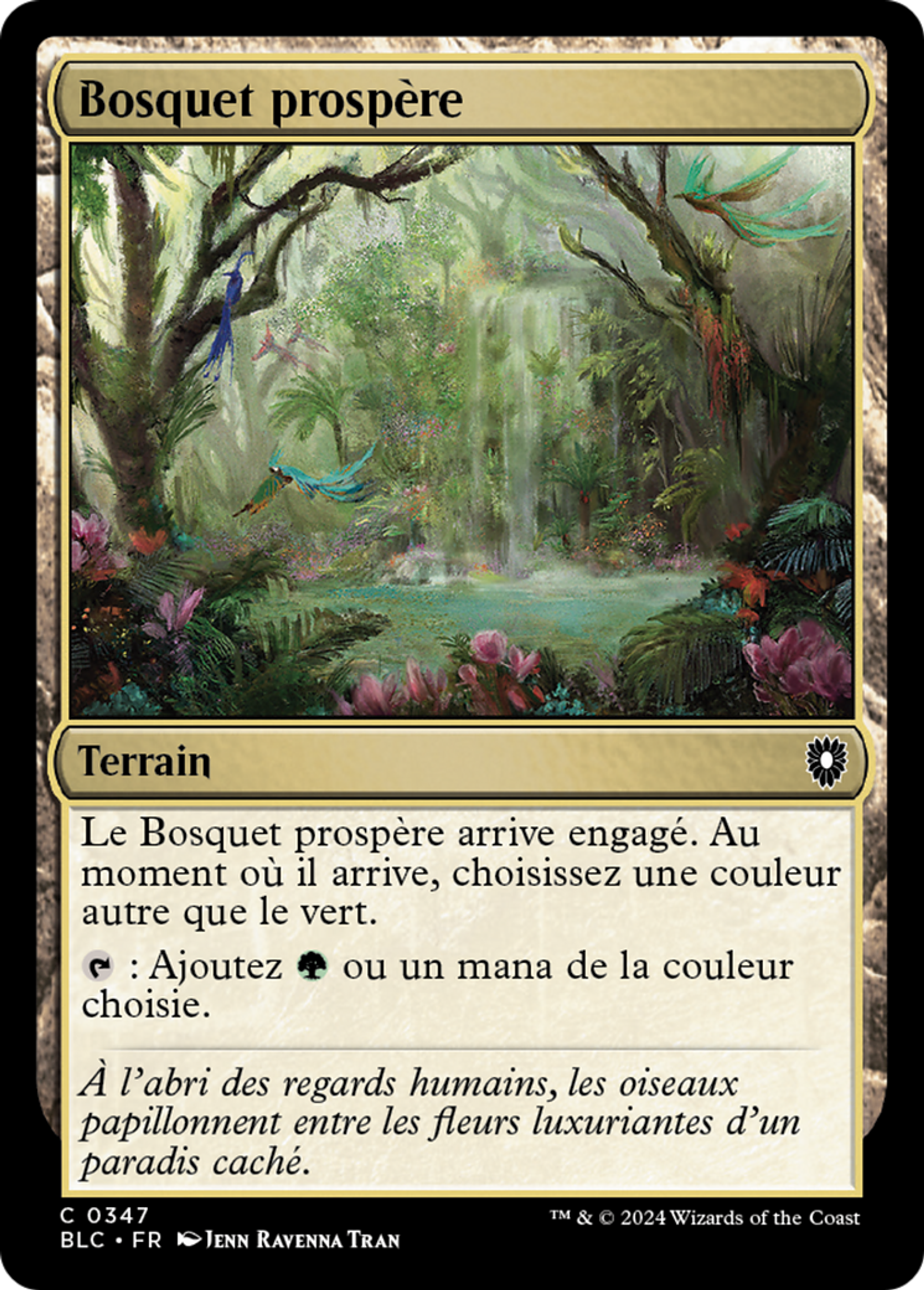 Bosquet prospère — Bloomburrow Commander — Magic: The Gathering