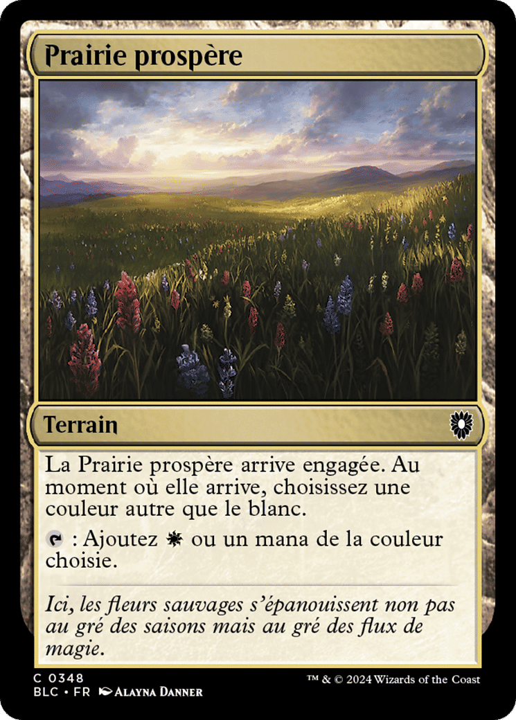 Prairie prospère — Bloomburrow Commander — Magic: The Gathering