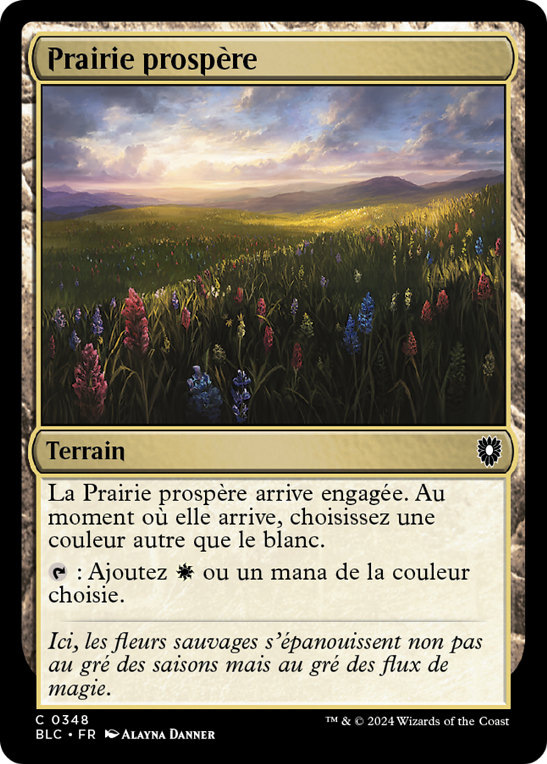 Prairie prospère — Bloomburrow Commander — Magic: The Gathering