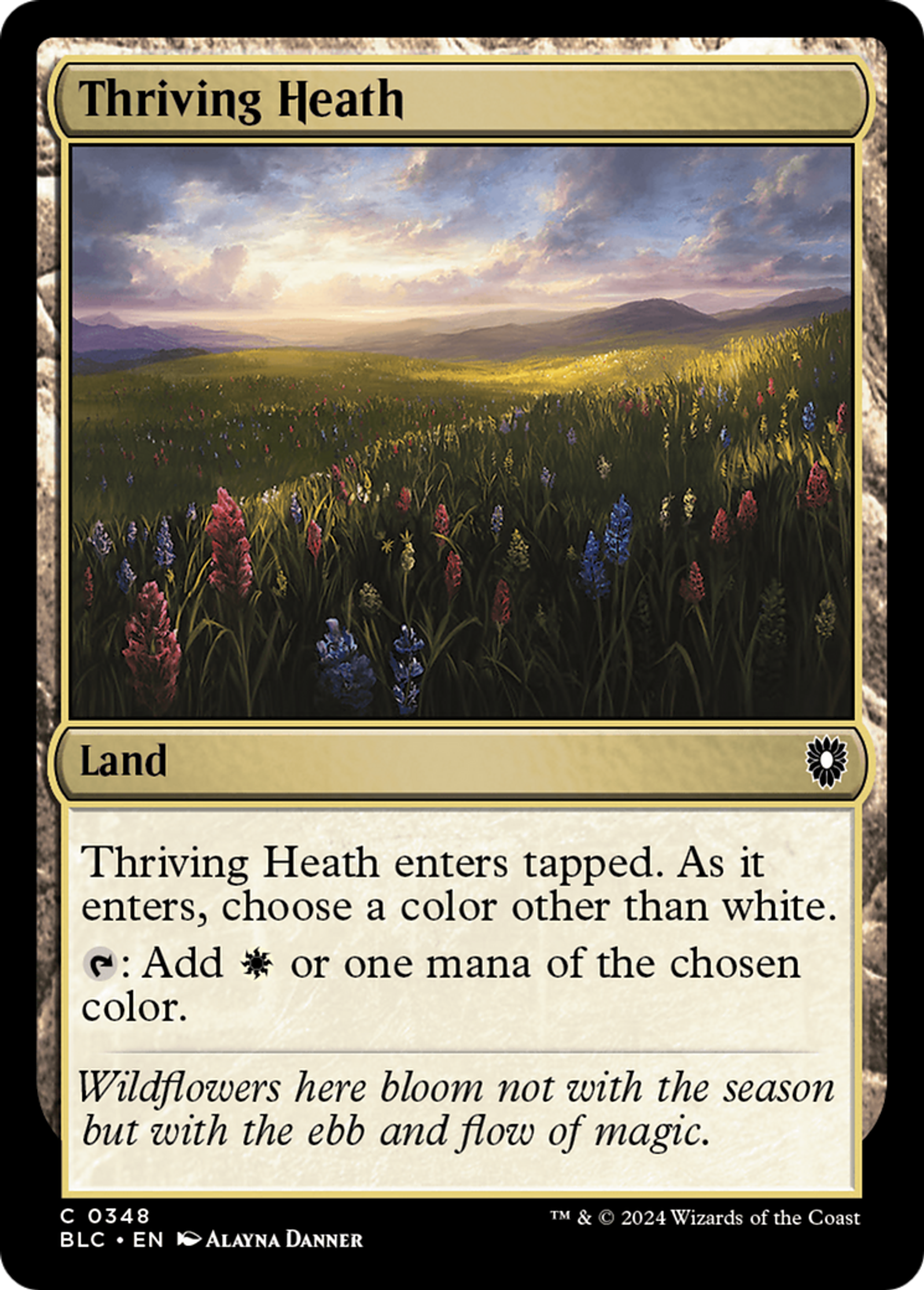 Thriving Heath — Bloomburrow Commander — Magic: The Gathering