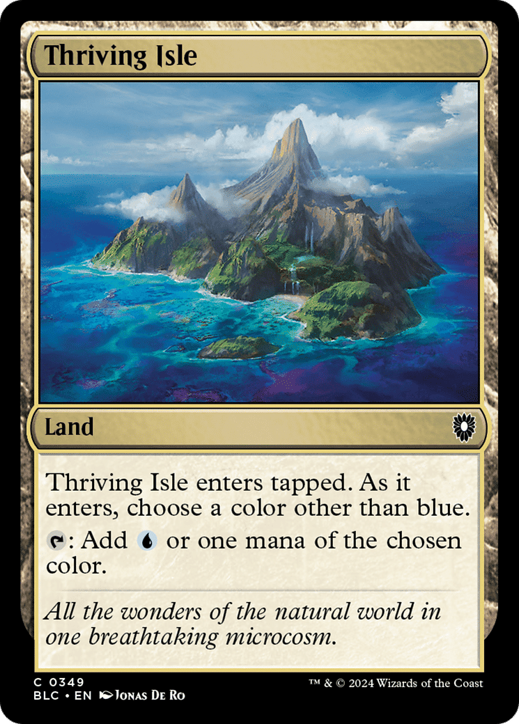 Thriving Isle — Bloomburrow Commander — Magic: The Gathering