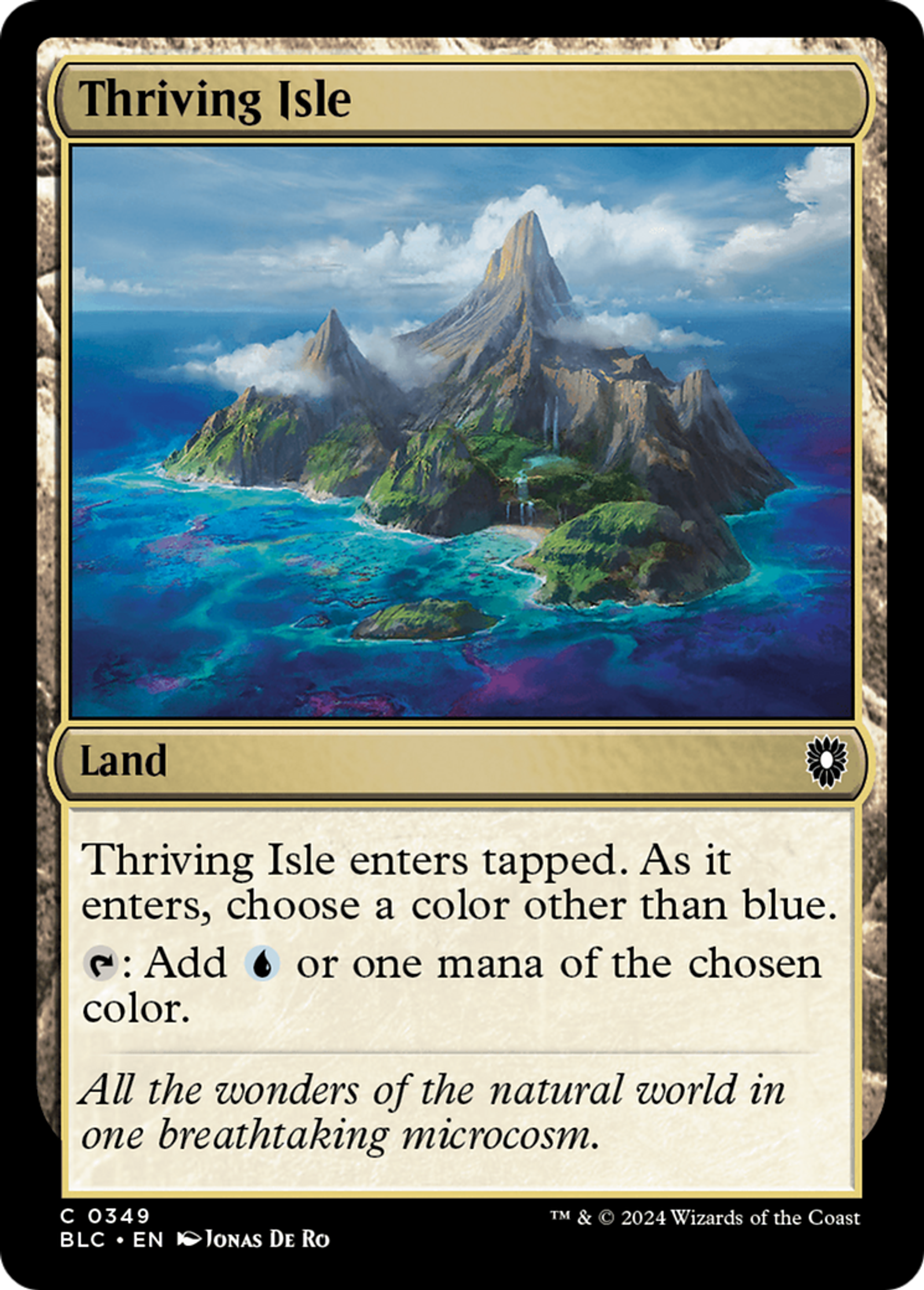 Thriving Isle — Bloomburrow Commander — Magic: The Gathering