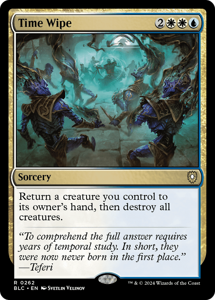 Time Wipe — Bloomburrow Commander — Magic: The Gathering