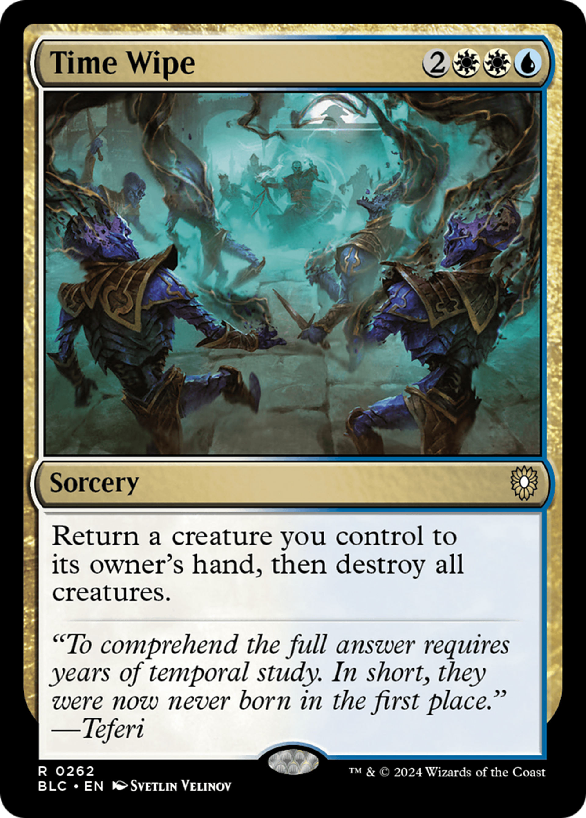 Time Wipe — Bloomburrow Commander — Magic: The Gathering