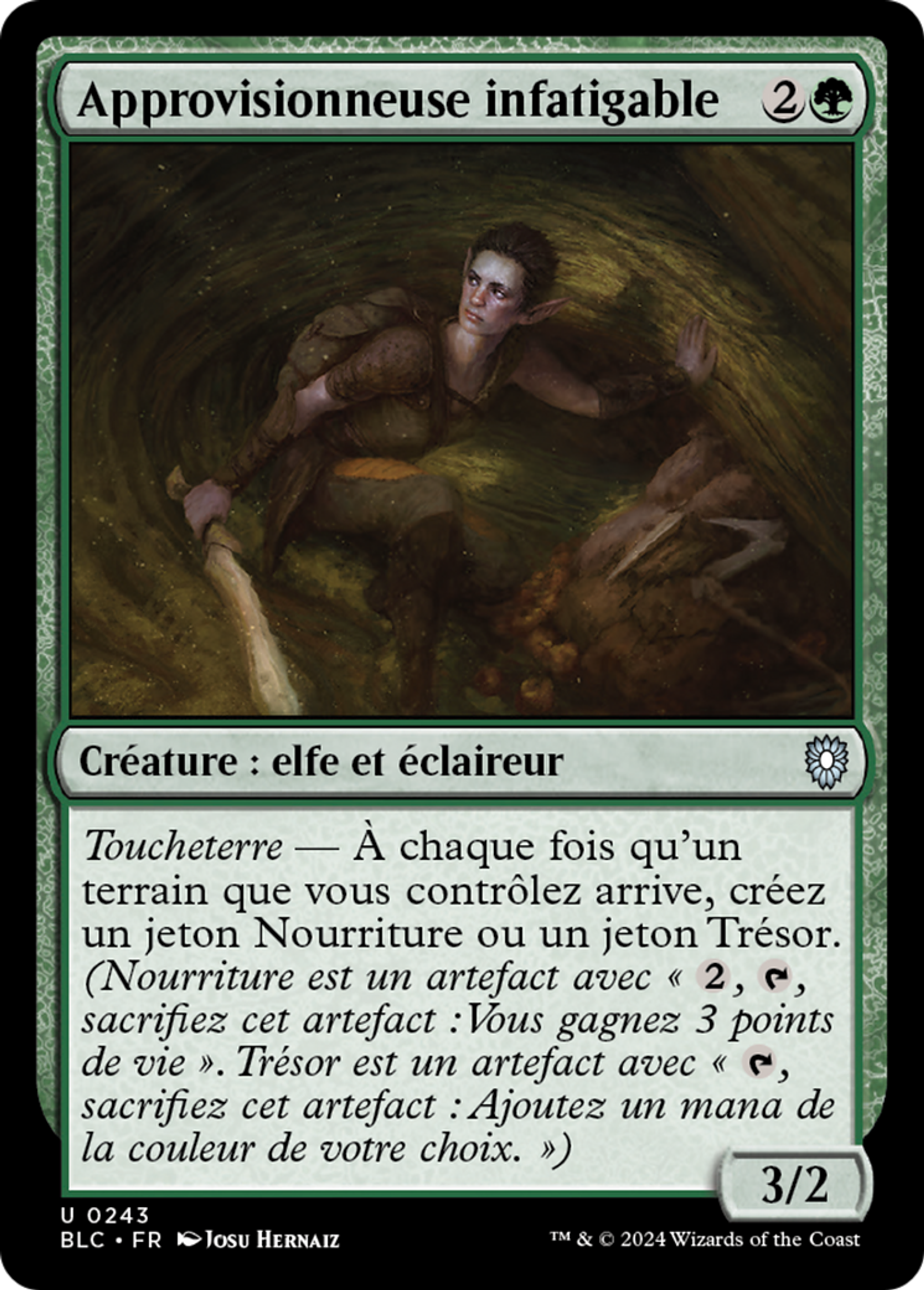 Approvisionneuse infatigable — Bloomburrow Commander — Magic: The Gathering