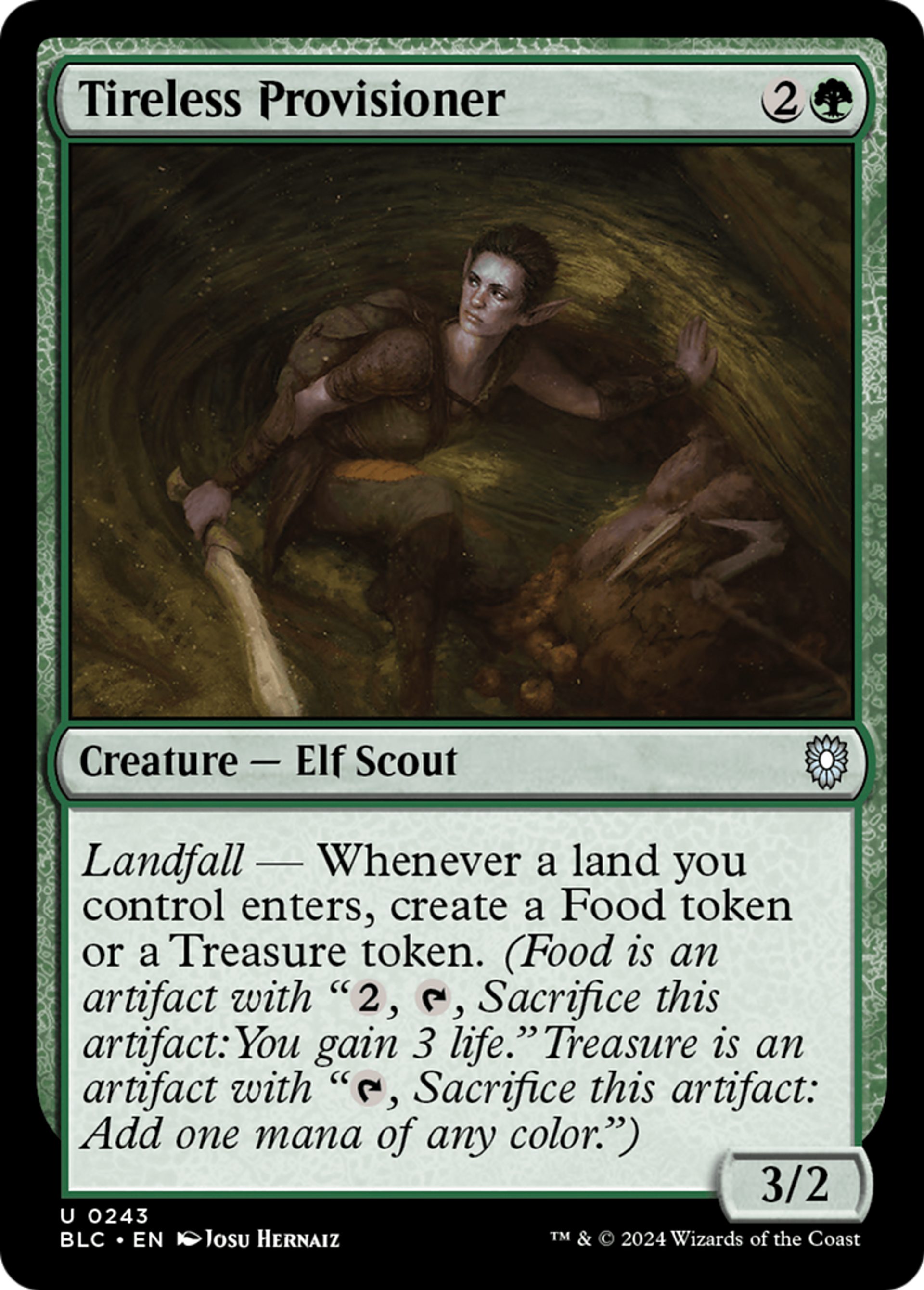 Approvisionneuse infatigable — Bloomburrow Commander — Magic: The Gathering