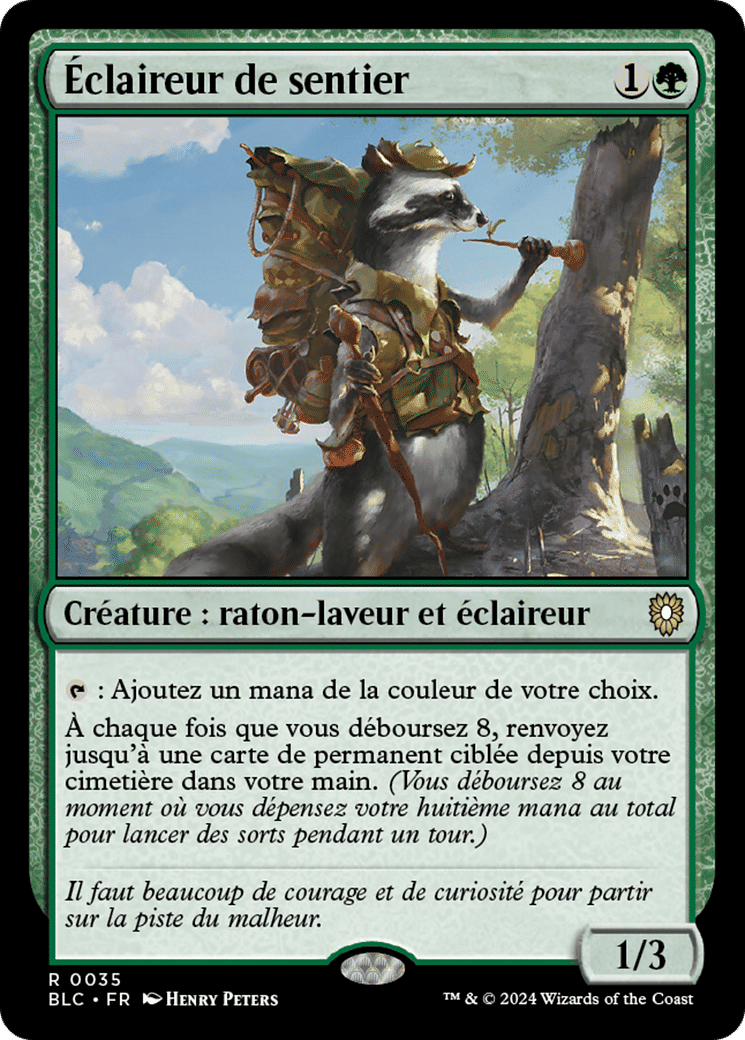 Éclaireur de sentier — Bloomburrow Commander — Magic: The Gathering