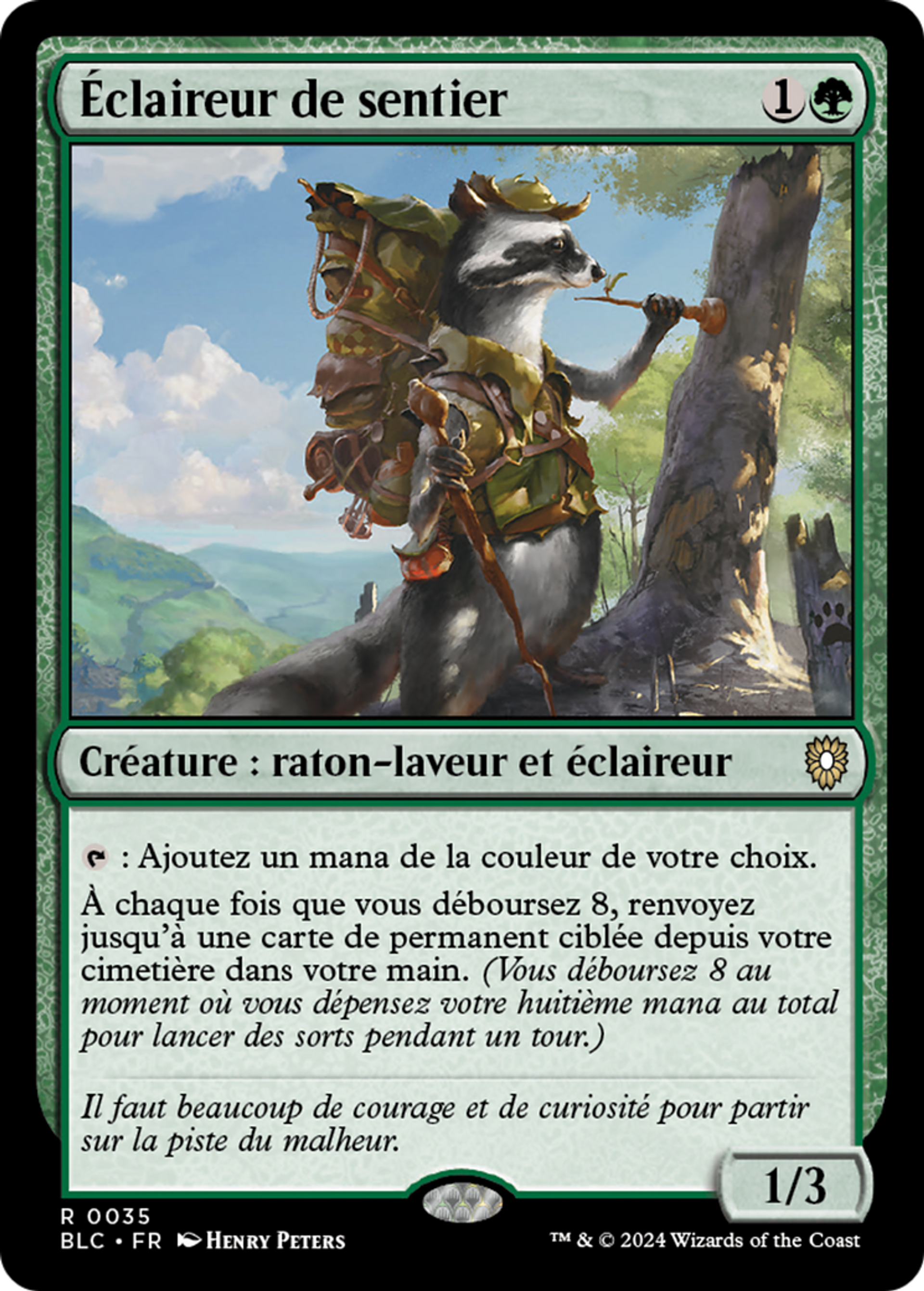 Éclaireur de sentier — Bloomburrow Commander — Magic: The Gathering