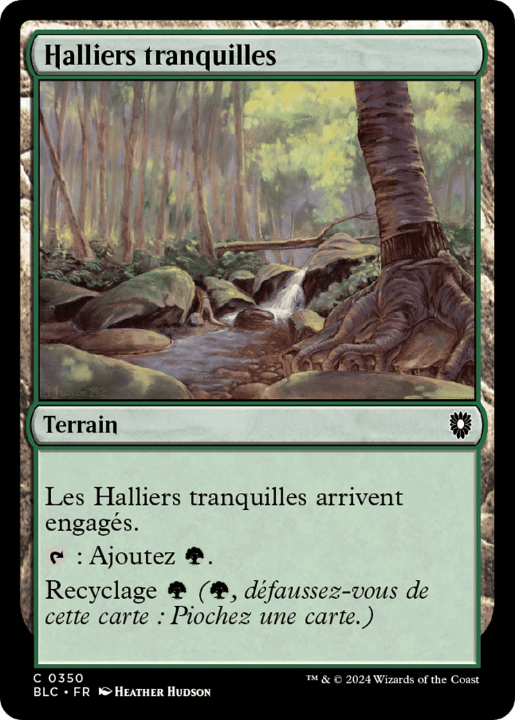 Halliers tranquilles — Bloomburrow Commander — Magic: The Gathering