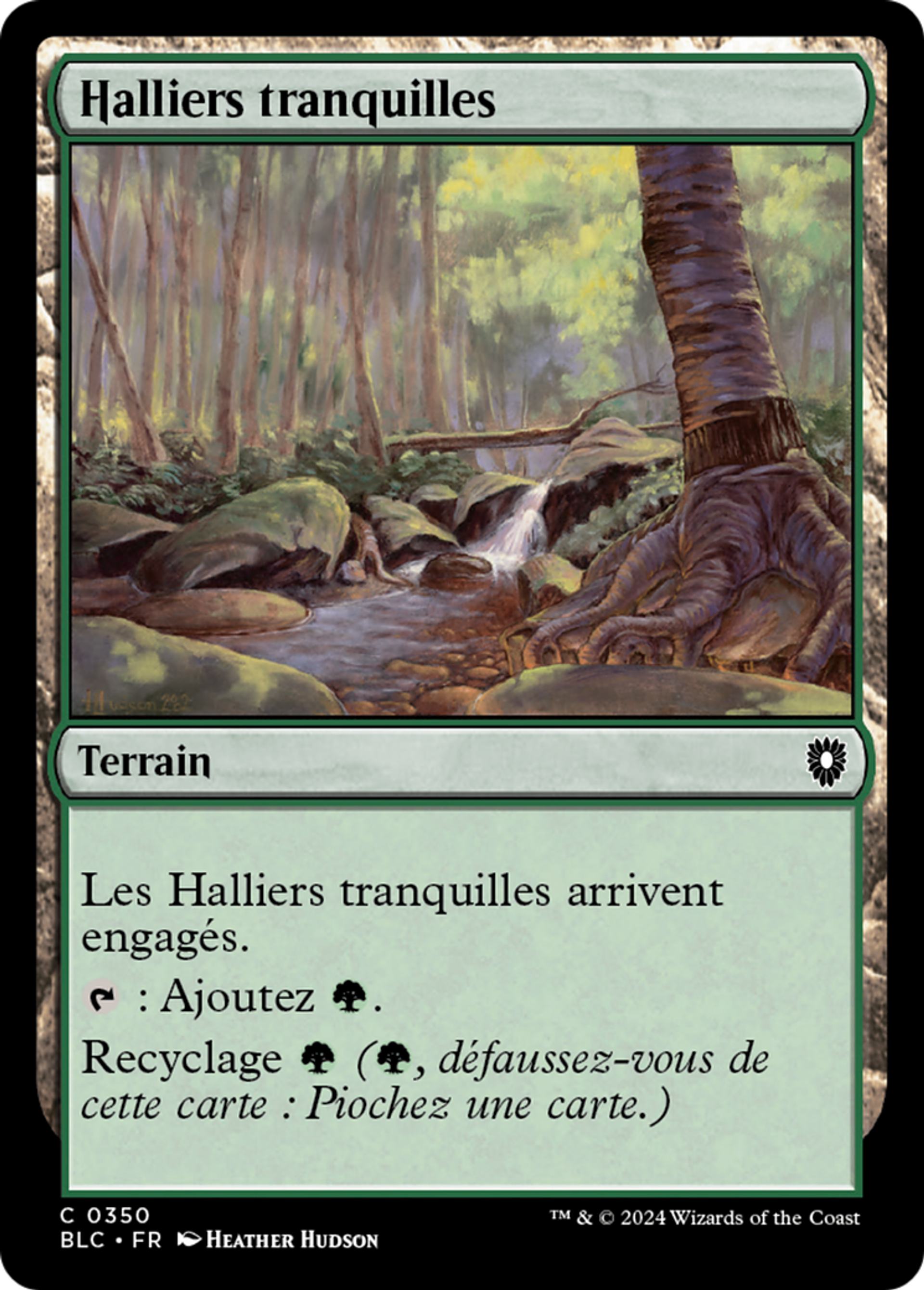 Halliers tranquilles — Bloomburrow Commander — Magic: The Gathering