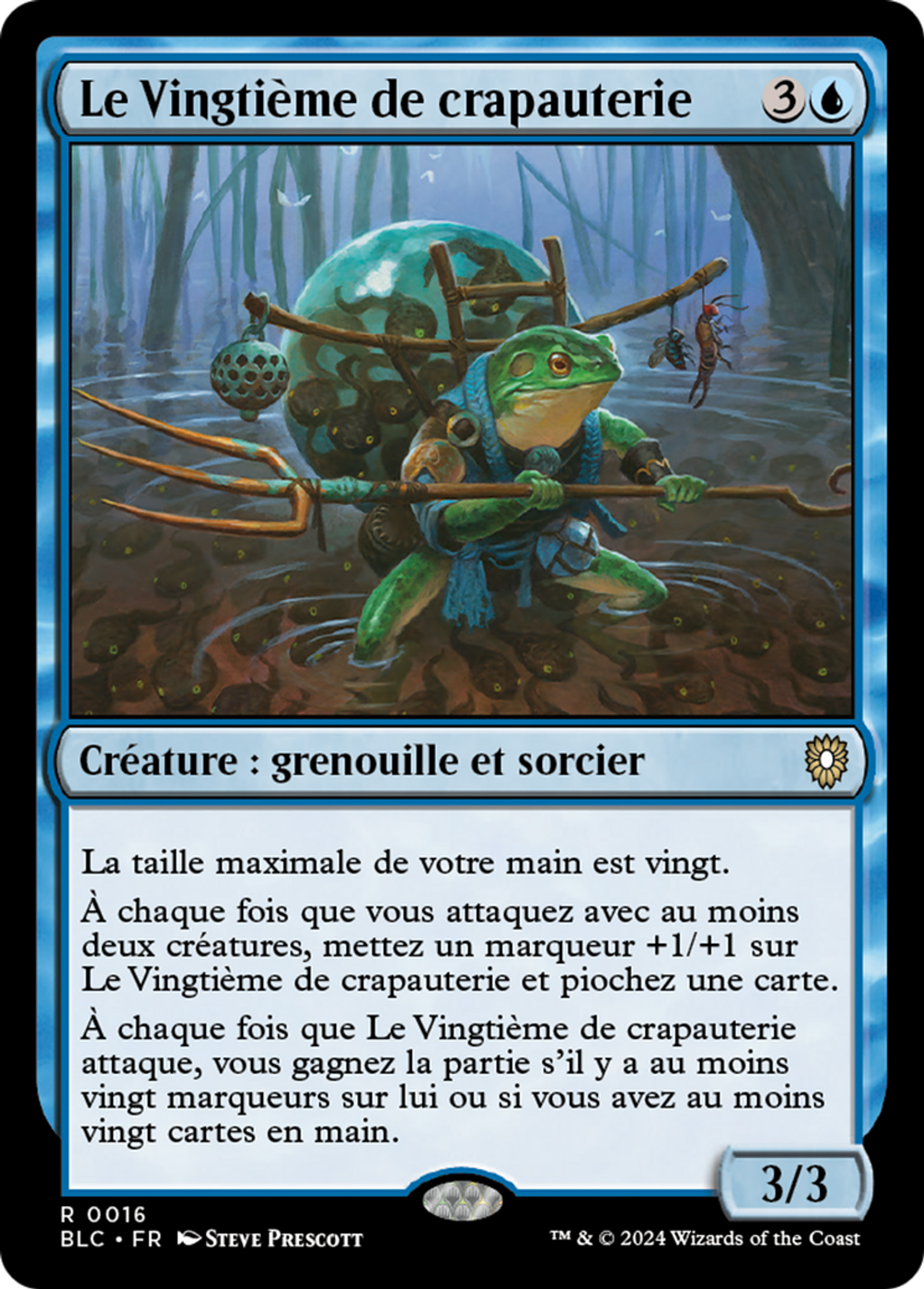 Le Vingtième de crapauterie — Bloomburrow Commander — Magic: The Gathering