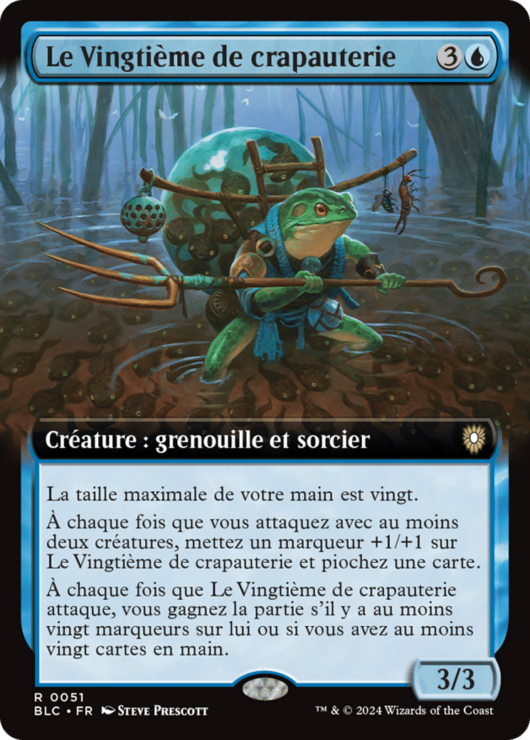 Le Vingtième de crapauterie — Bloomburrow Commander — Magic: The Gathering