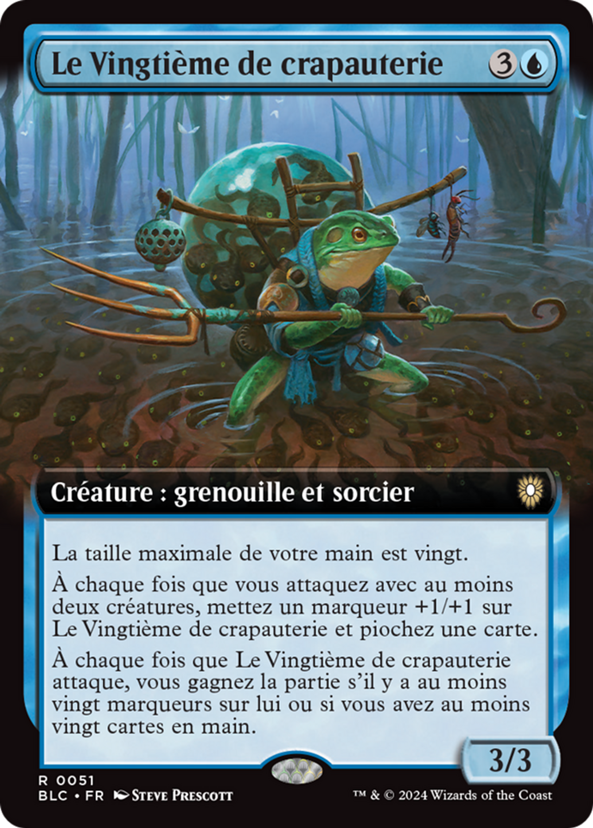 Le Vingtième de crapauterie — Bloomburrow Commander — Magic: The Gathering