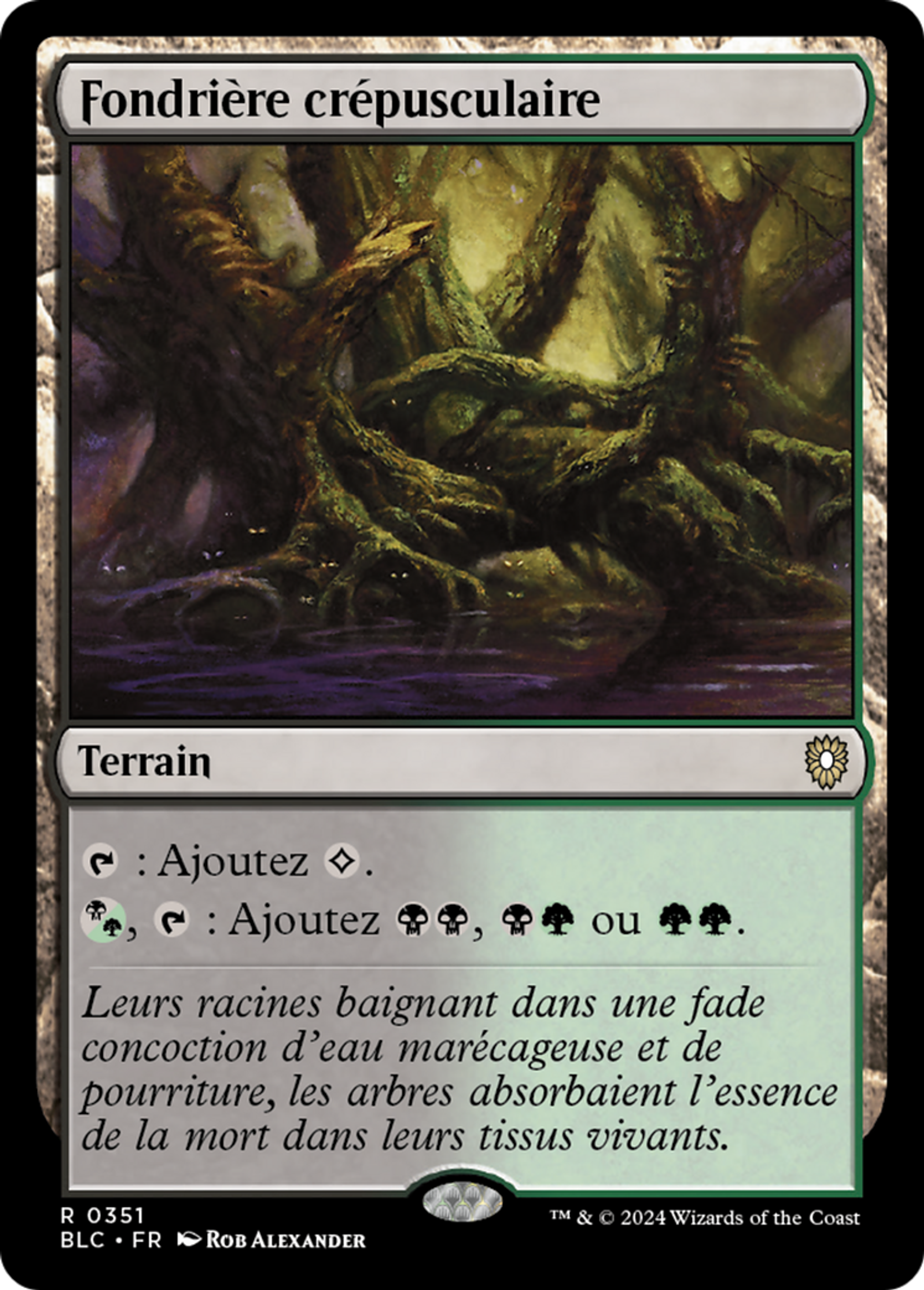 Fondrière crépusculaire — Bloomburrow Commander — Magic: The Gathering