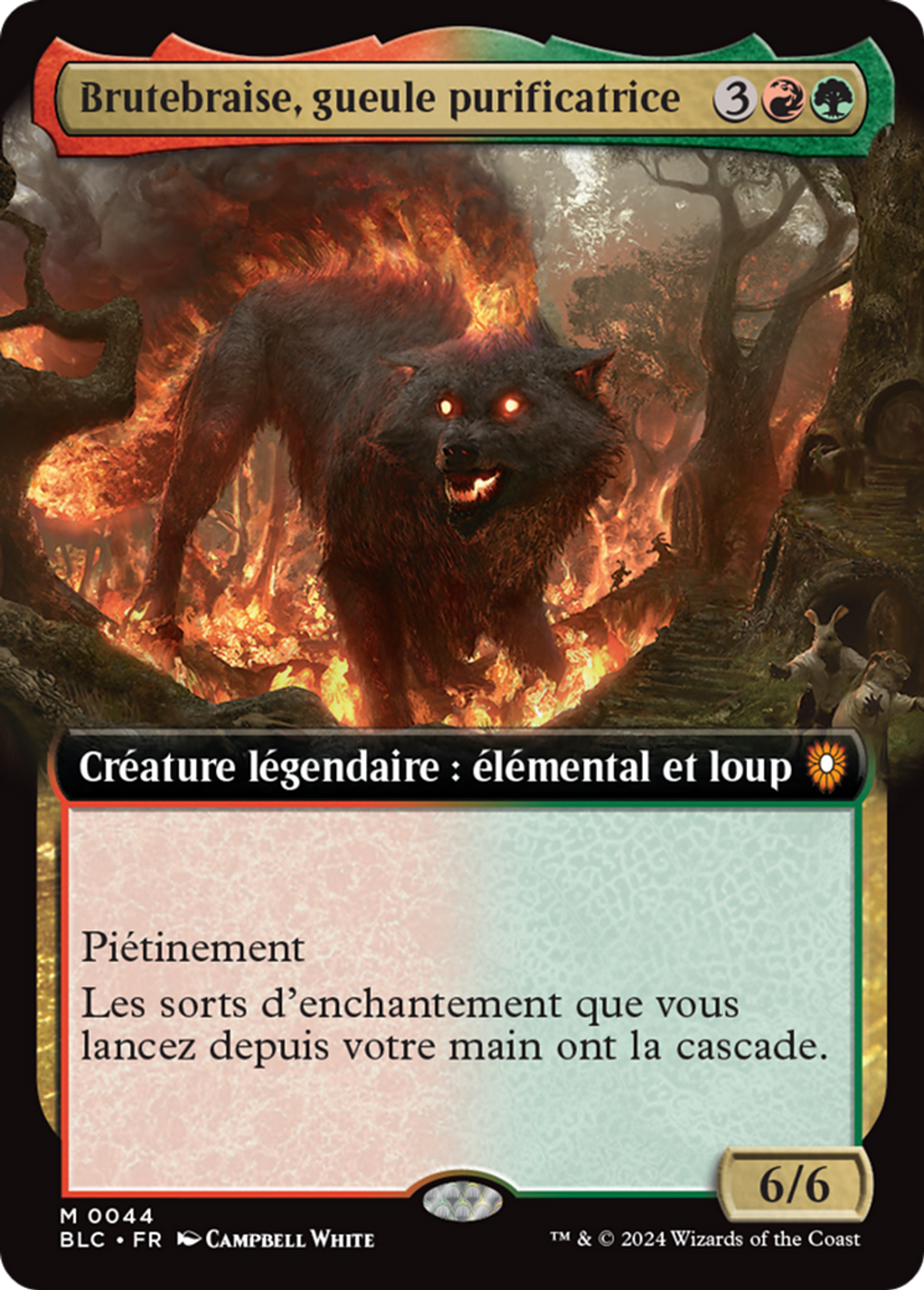 Brutebraise, gueule purificatrice — Bloomburrow Commander — Magic: The Gathering
