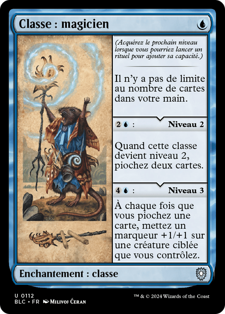 Classe : magicien — Bloomburrow Commander — Magic: The Gathering