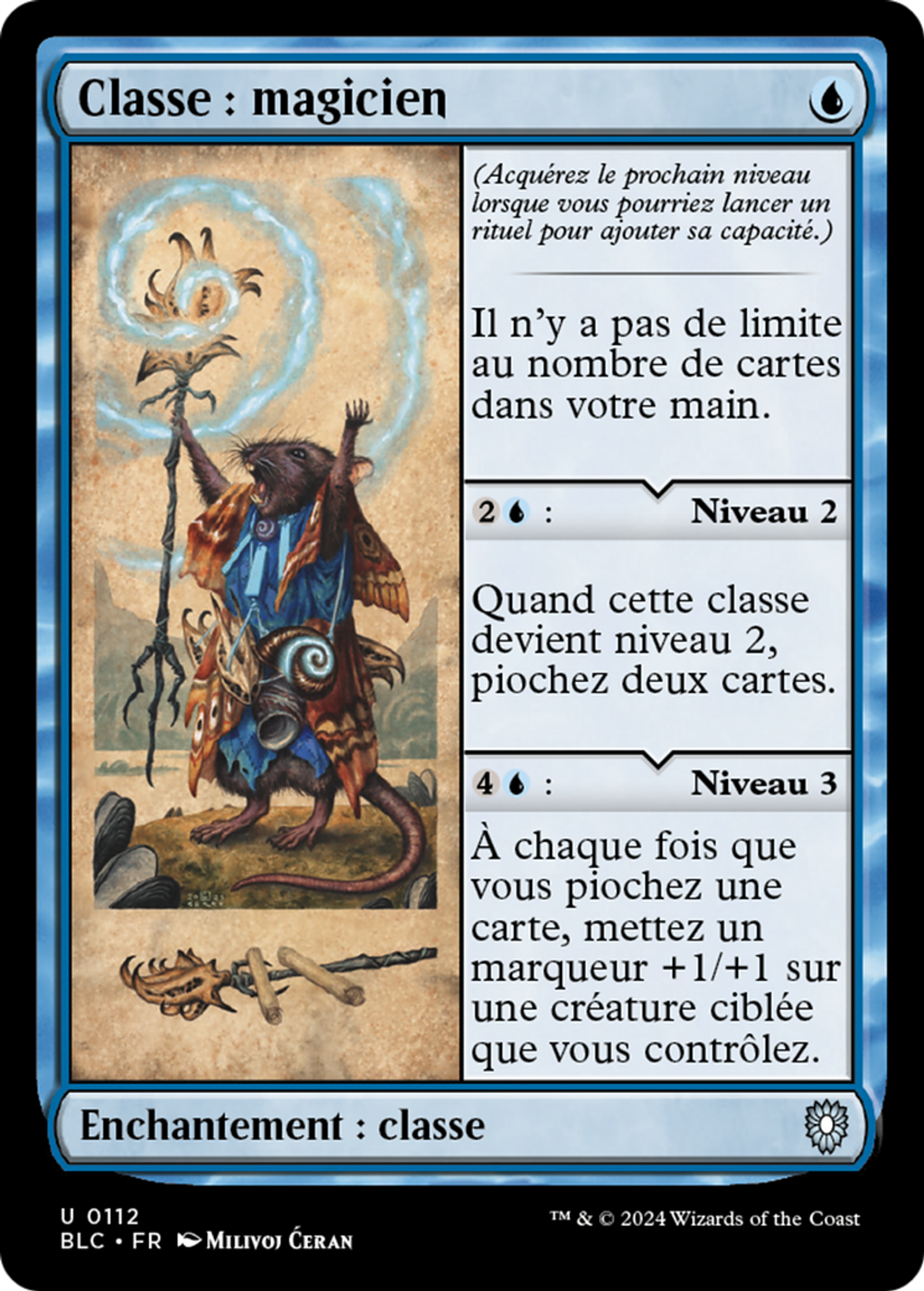 Classe : magicien — Bloomburrow Commander — Magic: The Gathering
