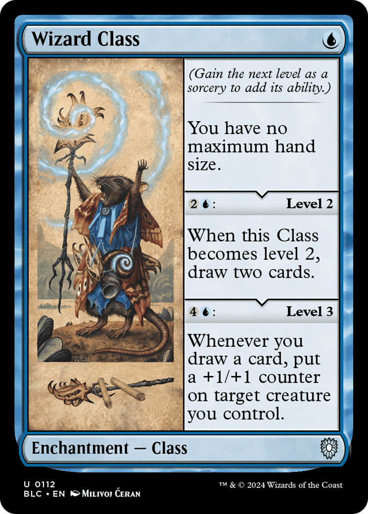 Wizard Class — Bloomburrow Commander — Magic: The Gathering