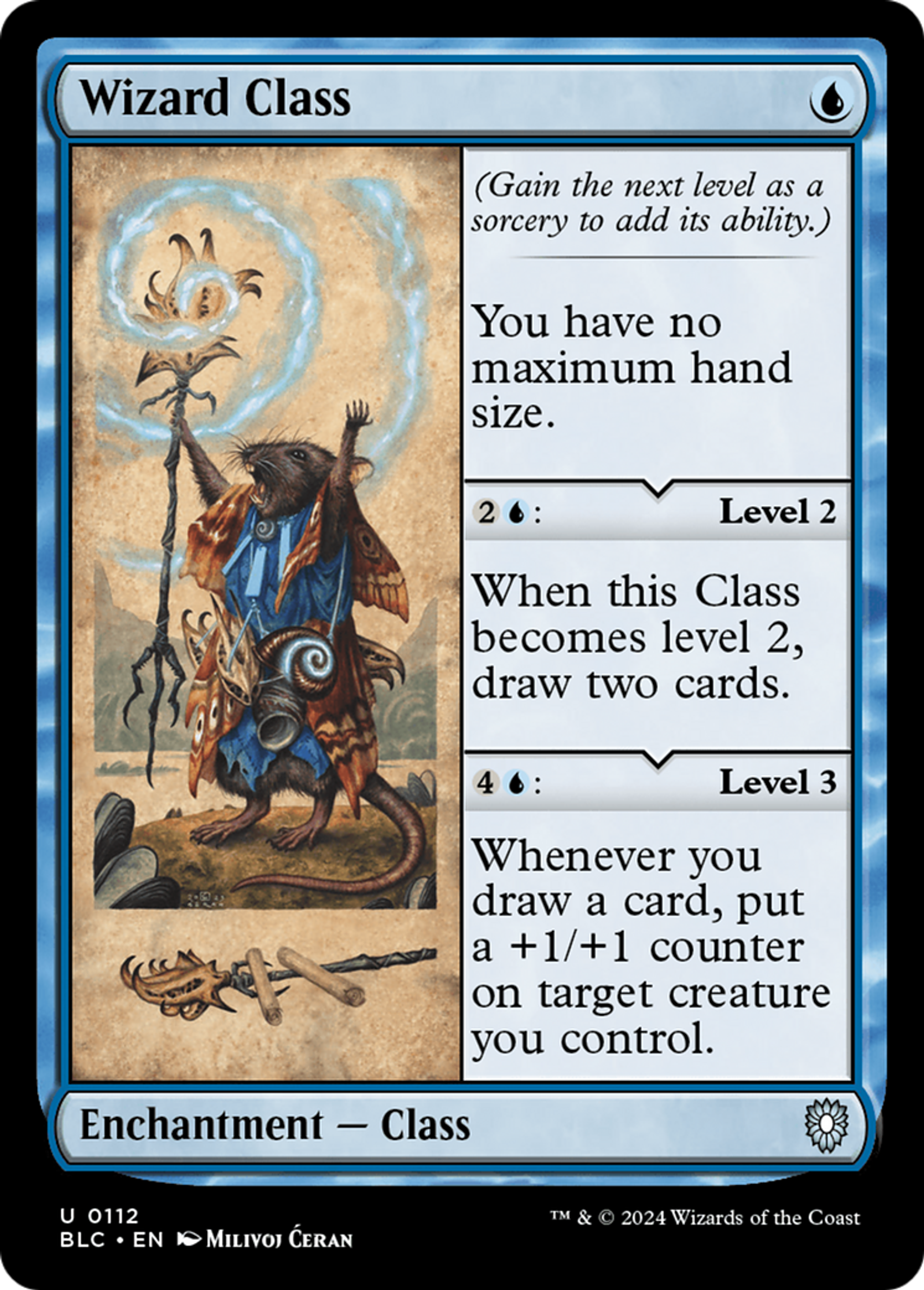 Wizard Class — Bloomburrow Commander — Magic: The Gathering