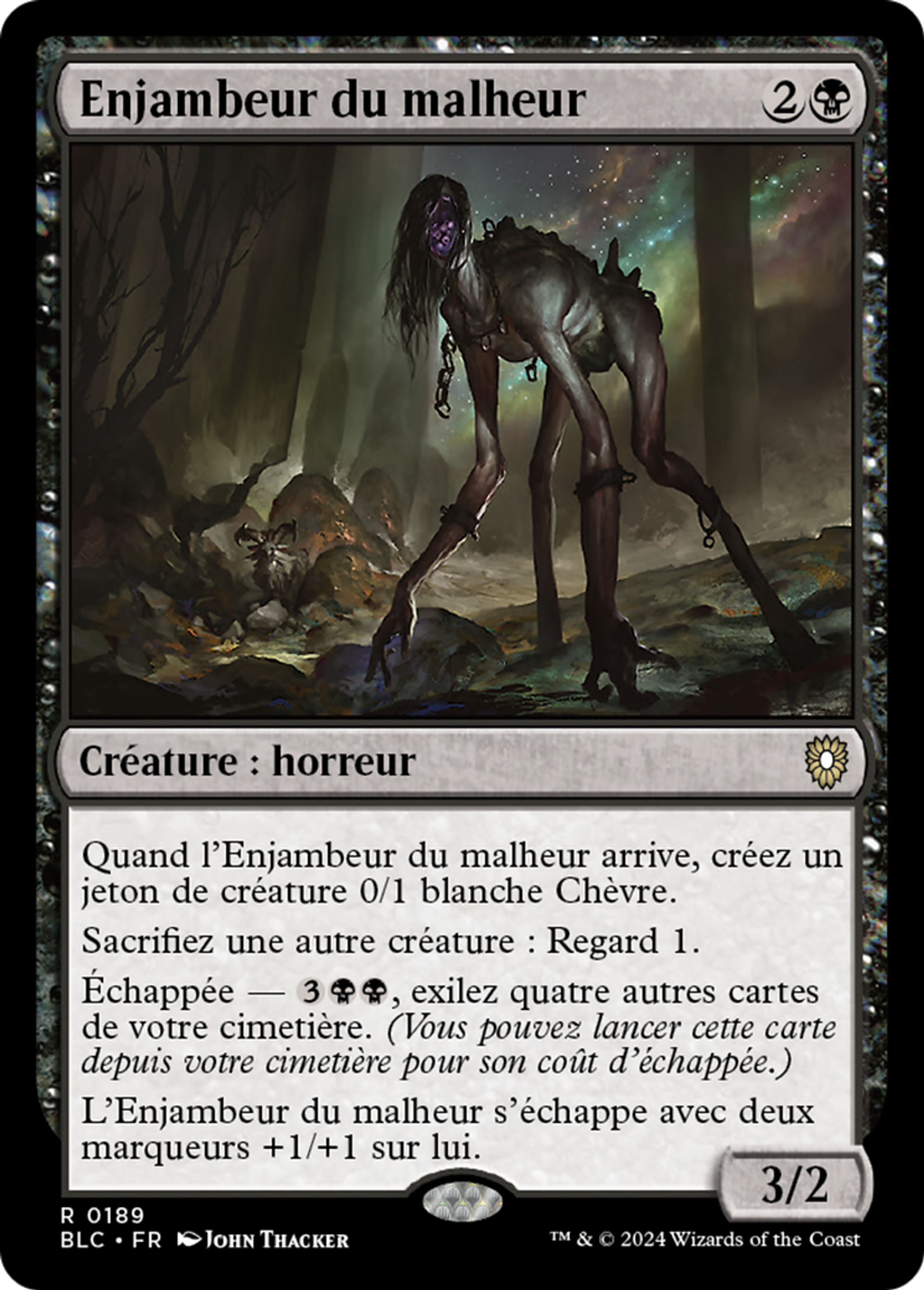 Enjambeur du malheur — Bloomburrow Commander — Magic: The Gathering