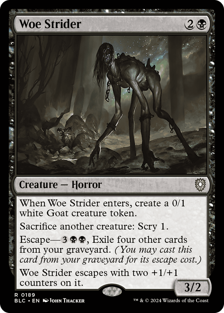 Woe Strider — Bloomburrow Commander — Magic: The Gathering