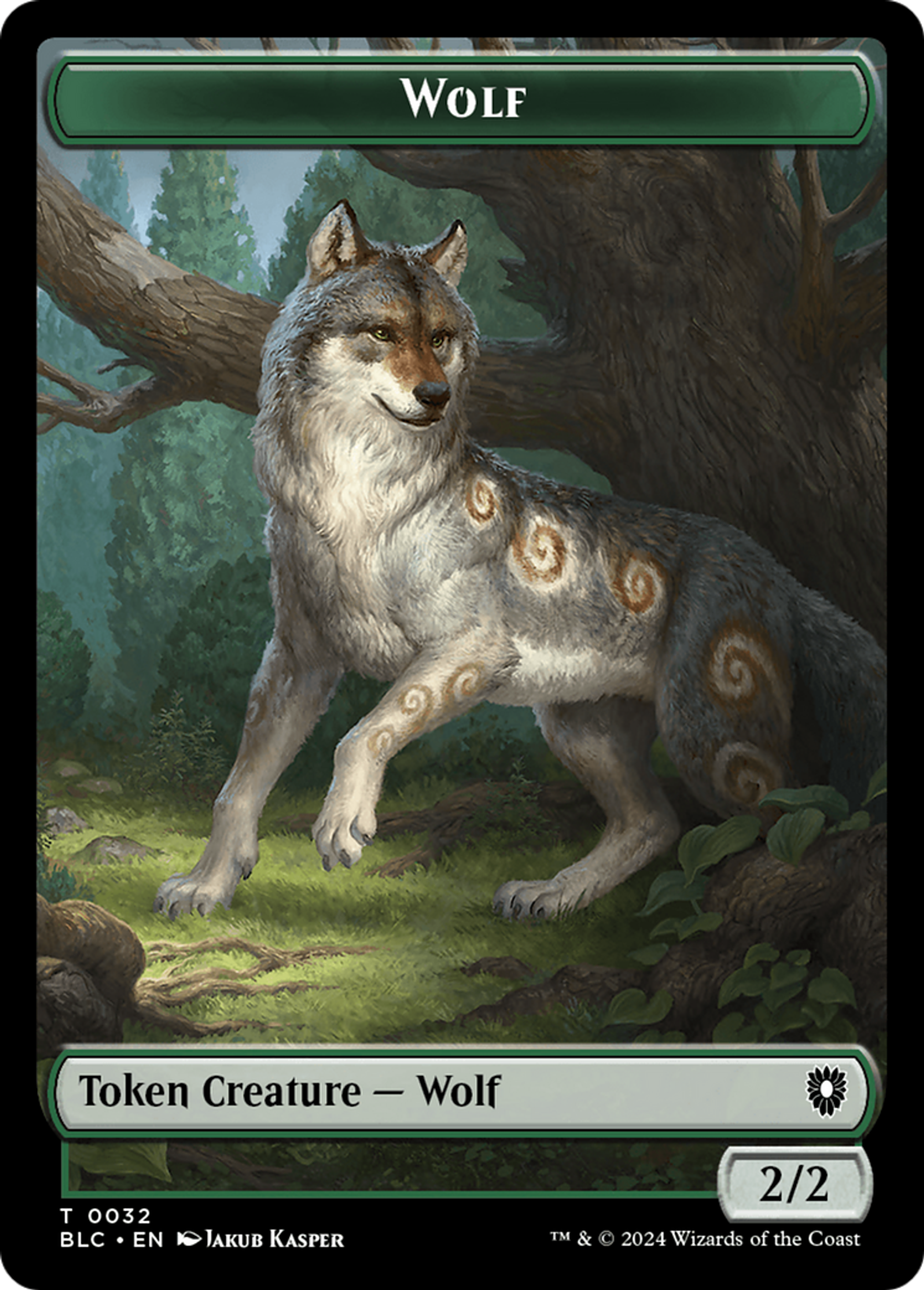 Wolf — Bloomburrow Commander — Magic: The Gathering