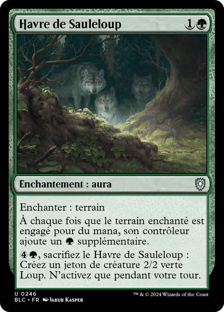 Havre de Sauleloup — Bloomburrow Commander — Magic: The Gathering