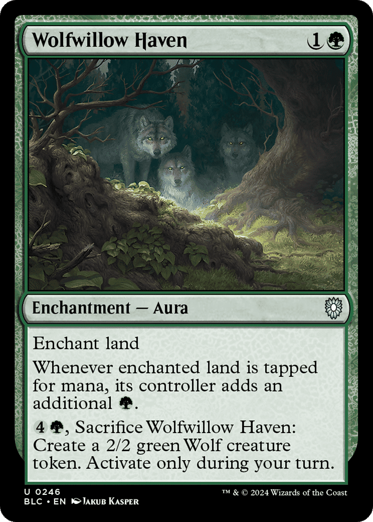 Wolfwillow Haven — Bloomburrow Commander — Magic: The Gathering