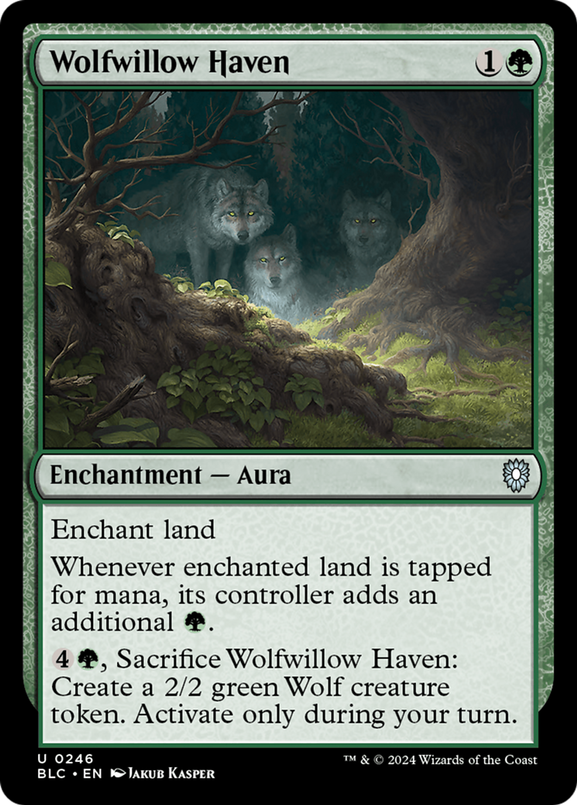 Havre de Sauleloup — Bloomburrow Commander — Magic: The Gathering
