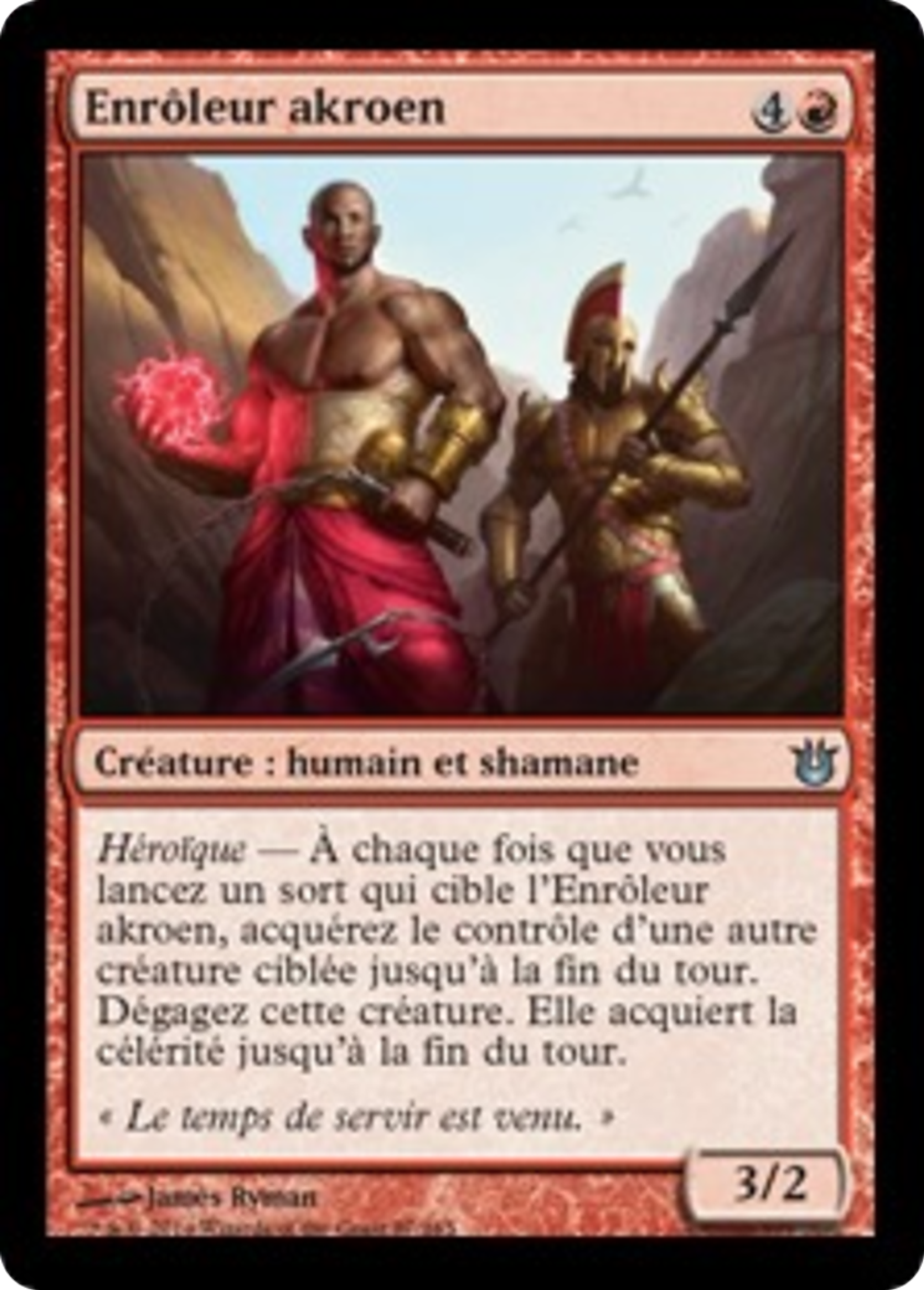 Enrôleur akroen — Born of the Gods — Magic: The Gathering