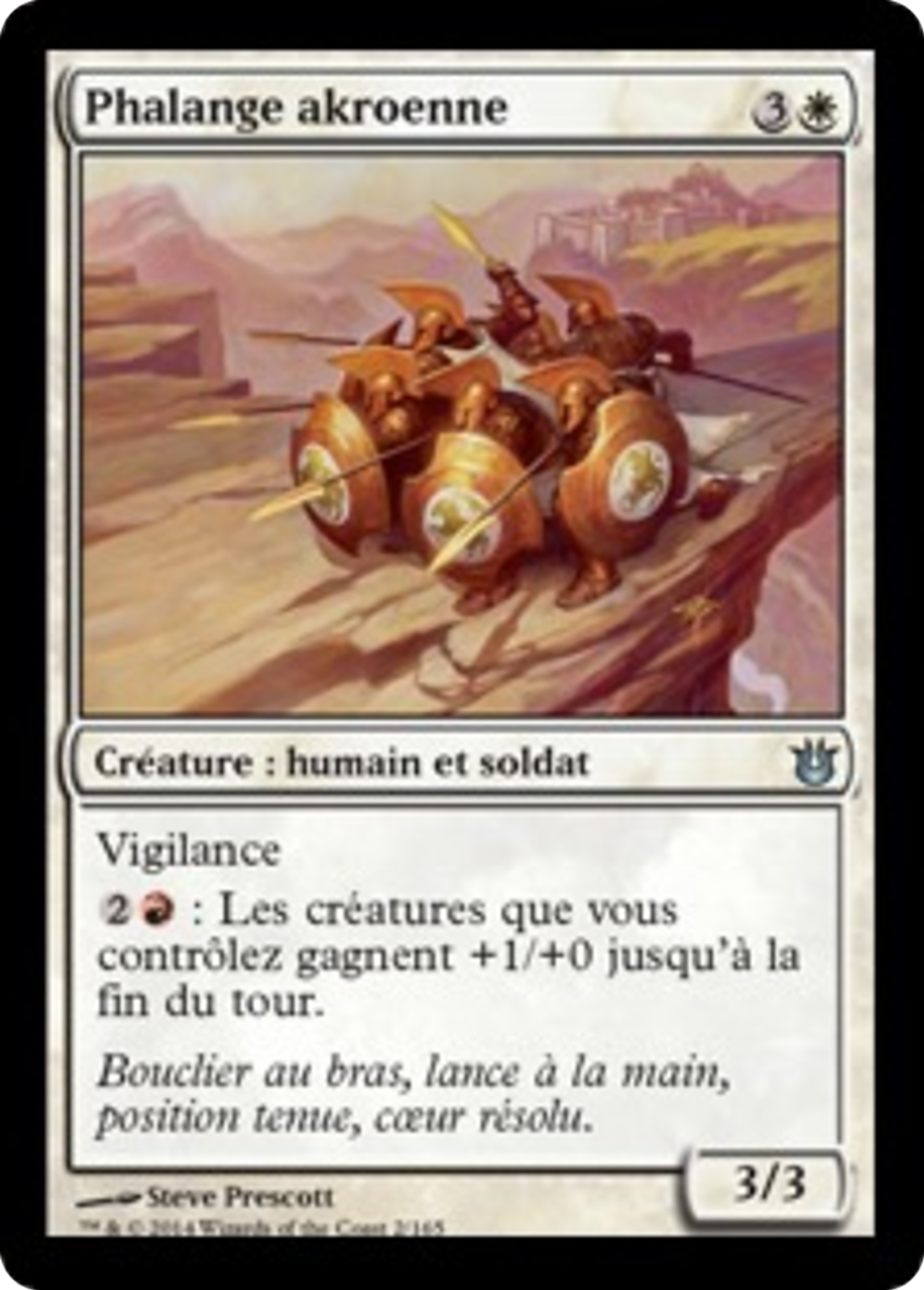 Phalange akroenne — Born of the Gods — Magic: The Gathering