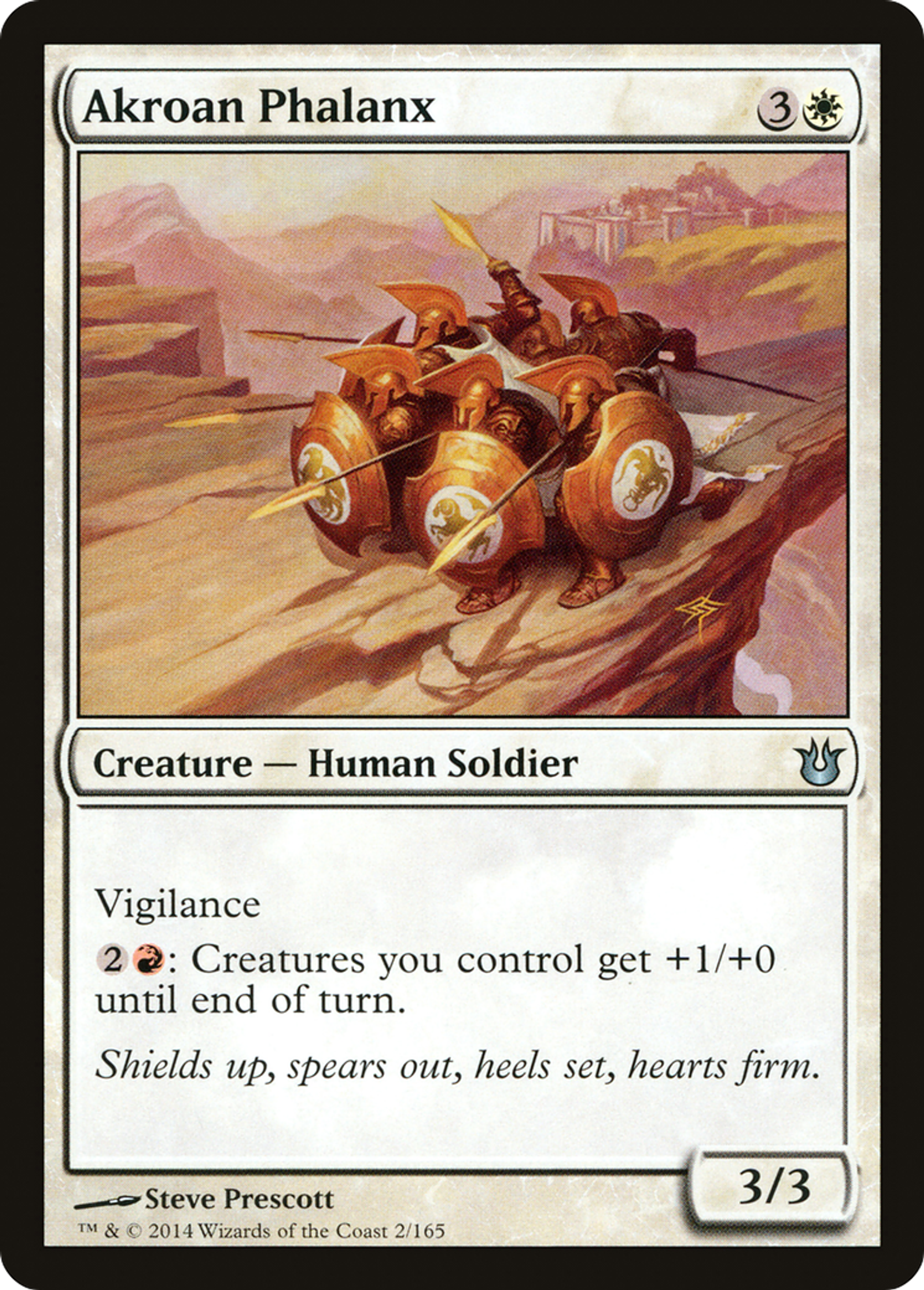 Akroan Phalanx — Born of the Gods — Magic: The Gathering