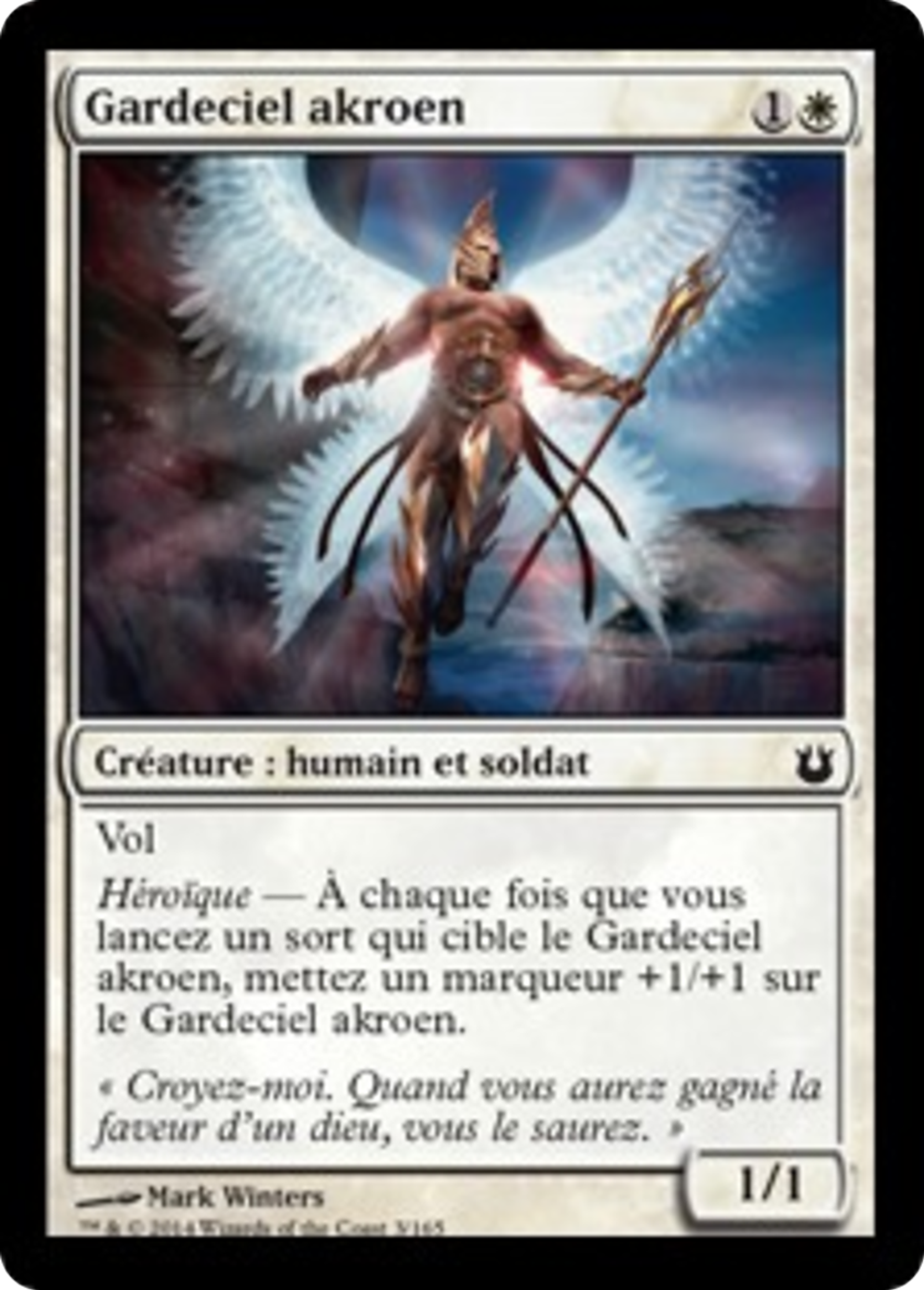 Gardeciel akroen — Born of the Gods — Magic: The Gathering