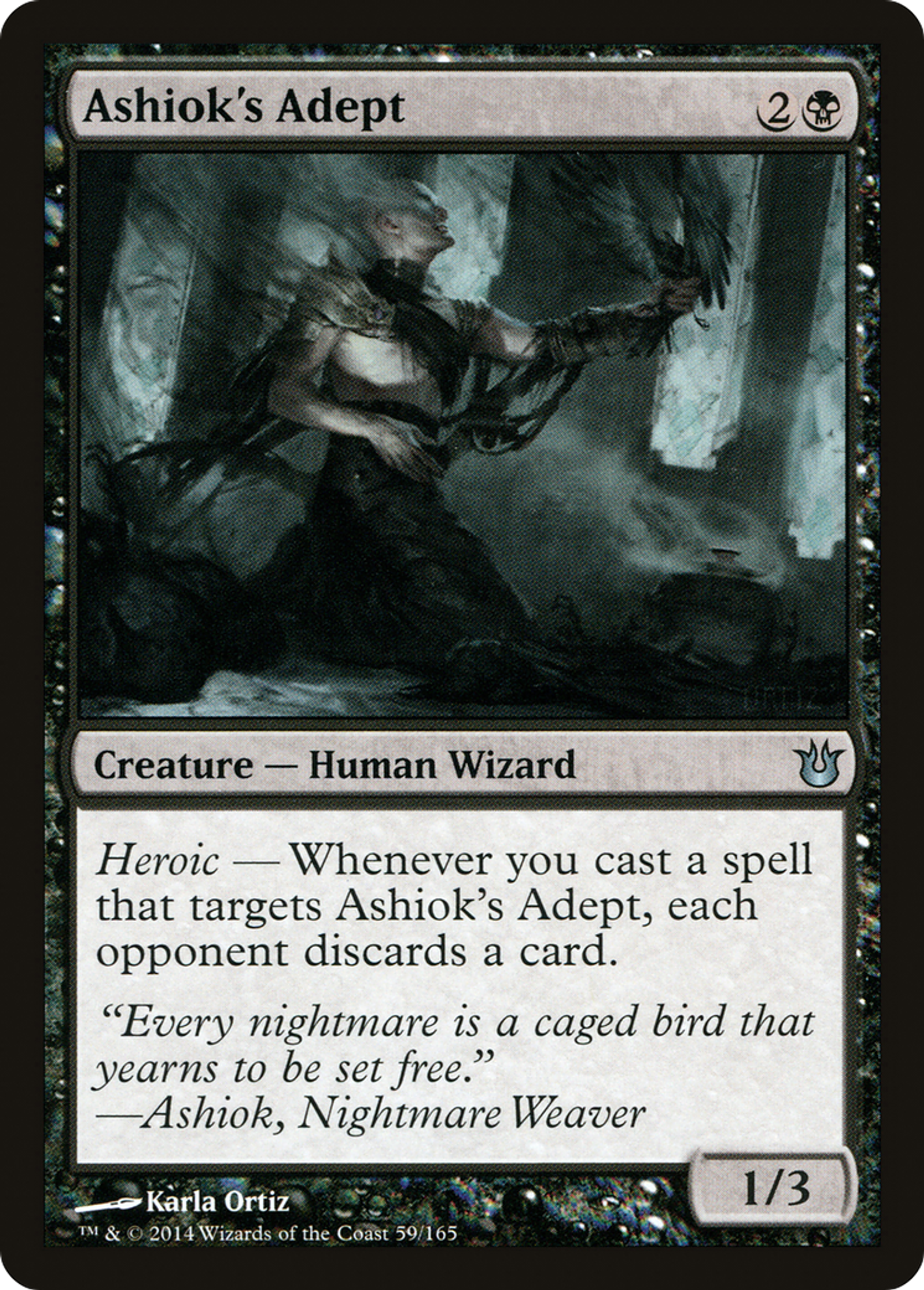 Ashiok's Adept — Born of the Gods — Magic: The Gathering