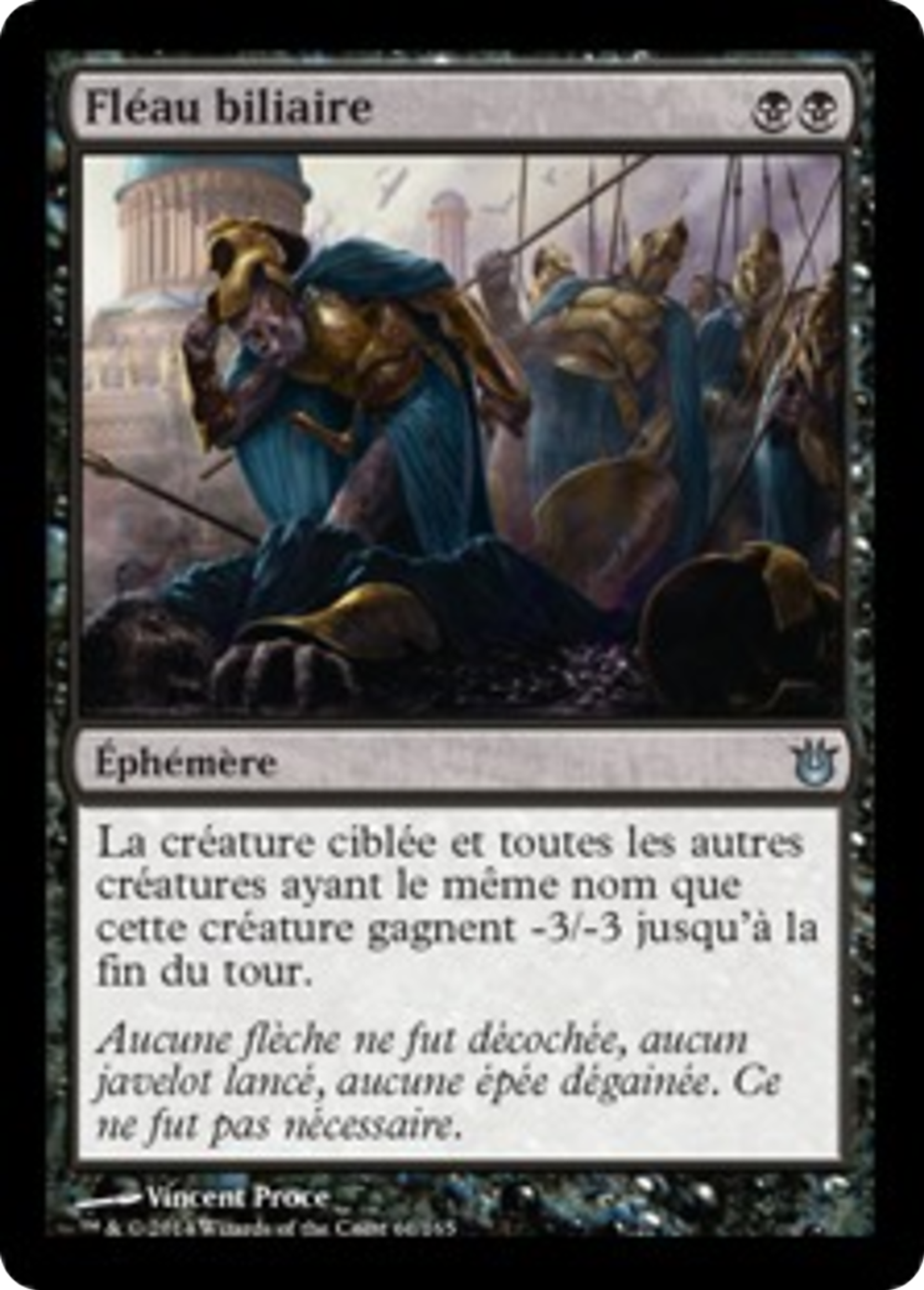 Fléau biliaire — Born of the Gods — Magic: The Gathering