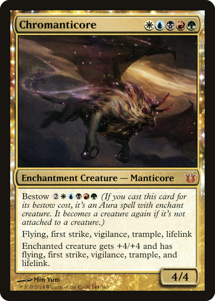 Chromanticore — Born of the Gods — Magic: The Gathering