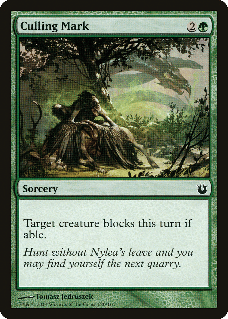 Culling Mark — Born of the Gods — Magic: The Gathering