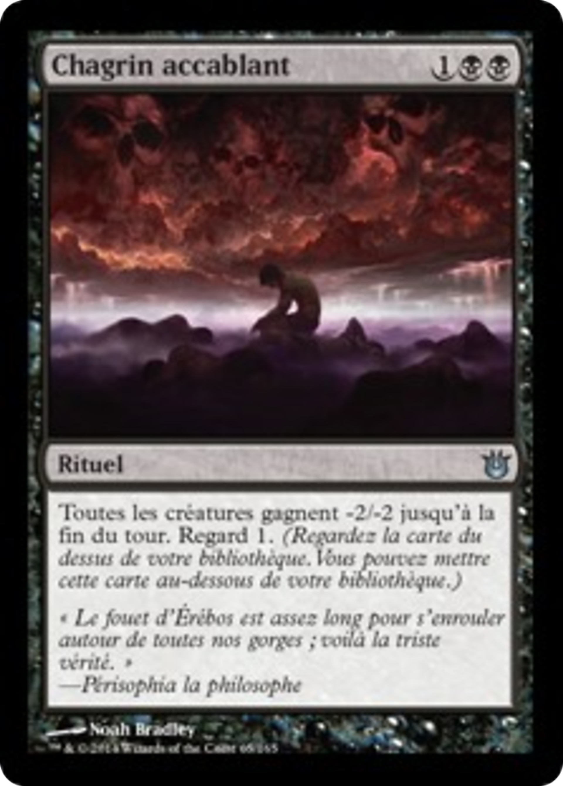 Chagrin accablant — Born of the Gods — Magic: The Gathering
