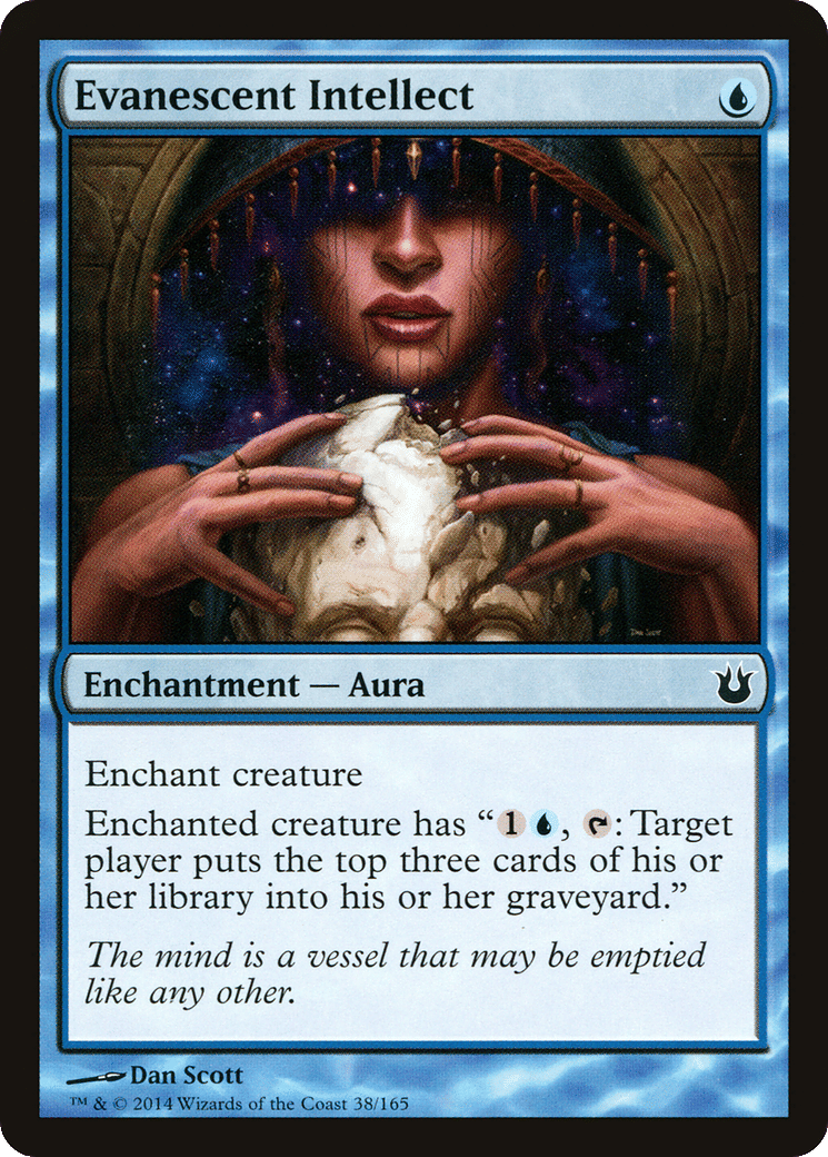 Evanescent Intellect — Born of the Gods — Magic: The Gathering