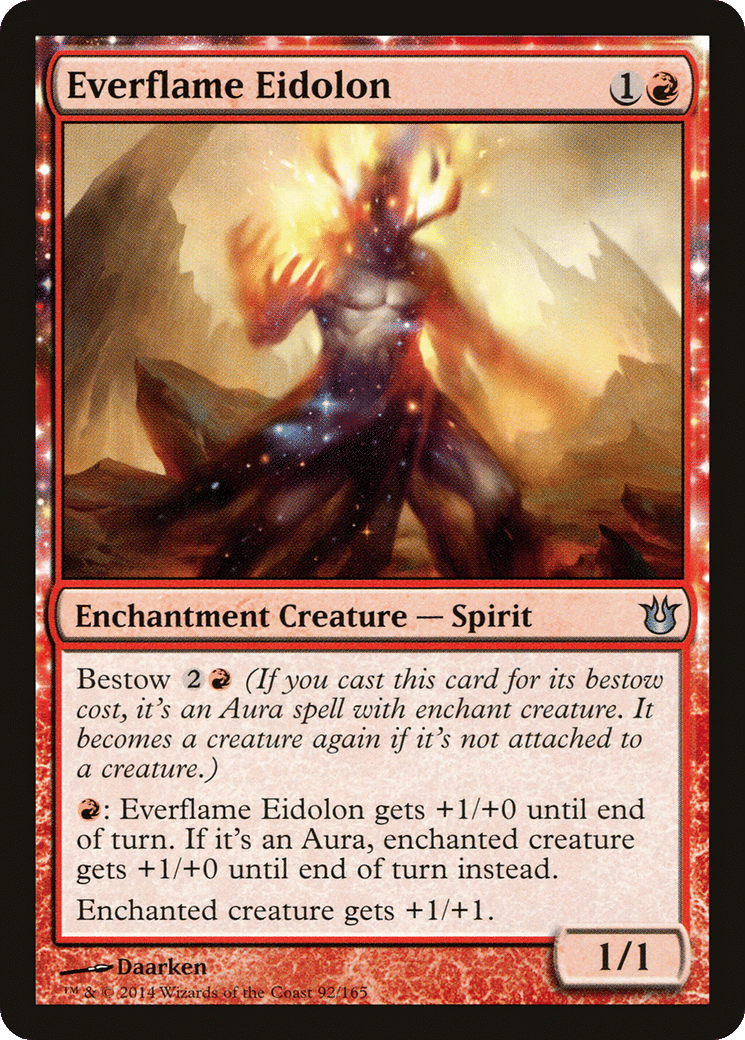 Eidôlon de la flamme éternelle — Born of the Gods — Magic: The Gathering