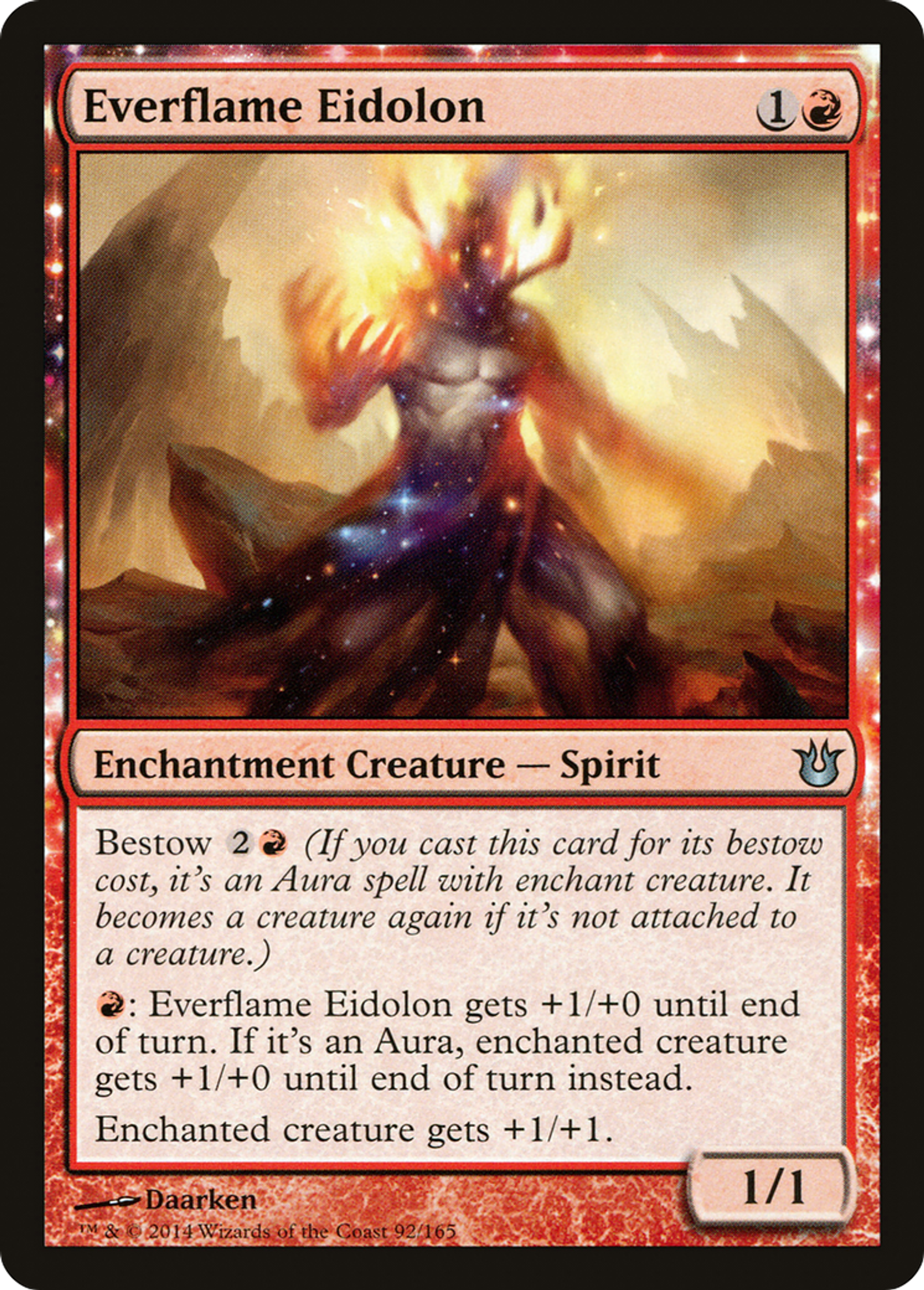 Everflame Eidolon — Born of the Gods — Magic: The Gathering