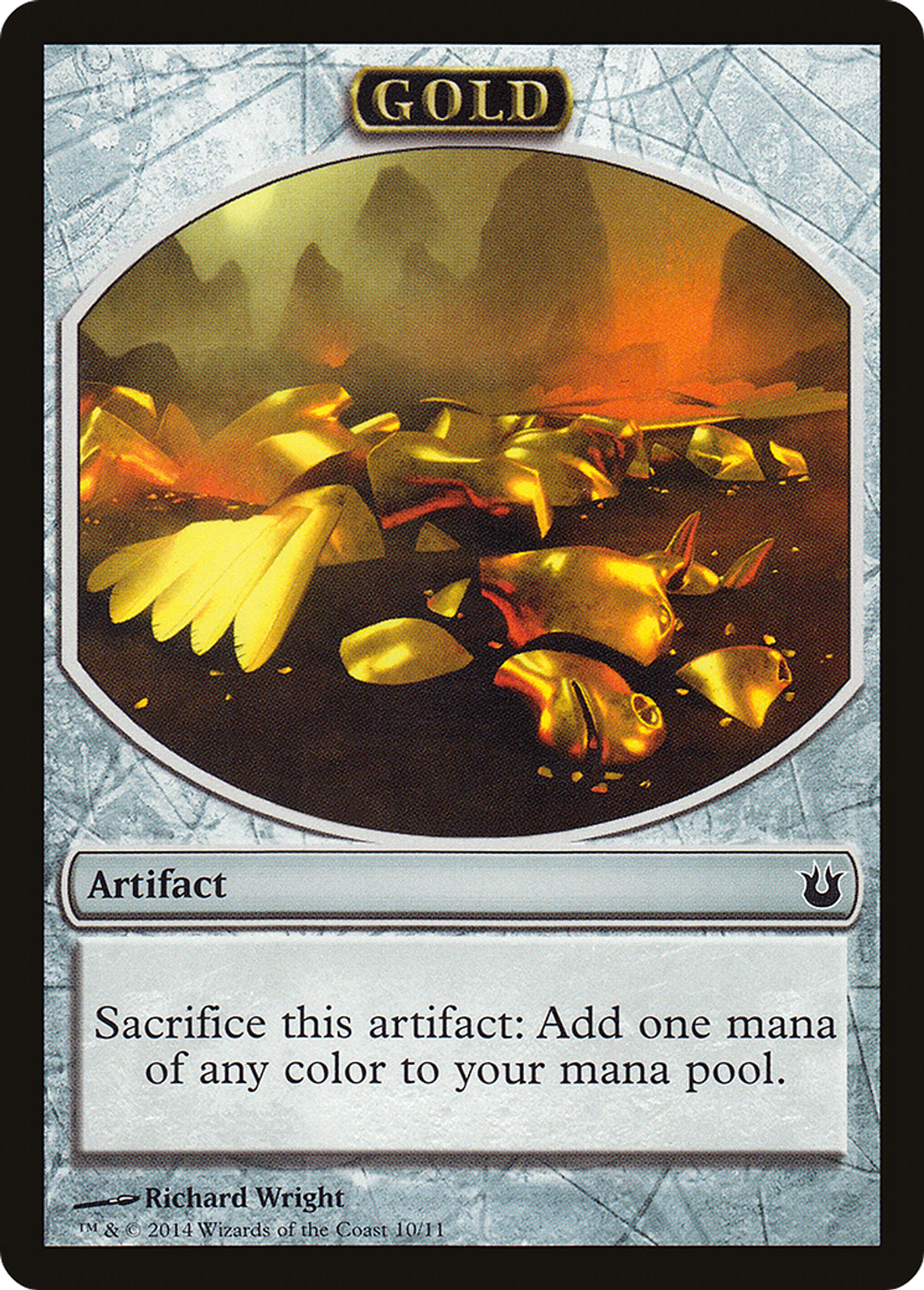 Gold — Born of the Gods — Magic: The Gathering