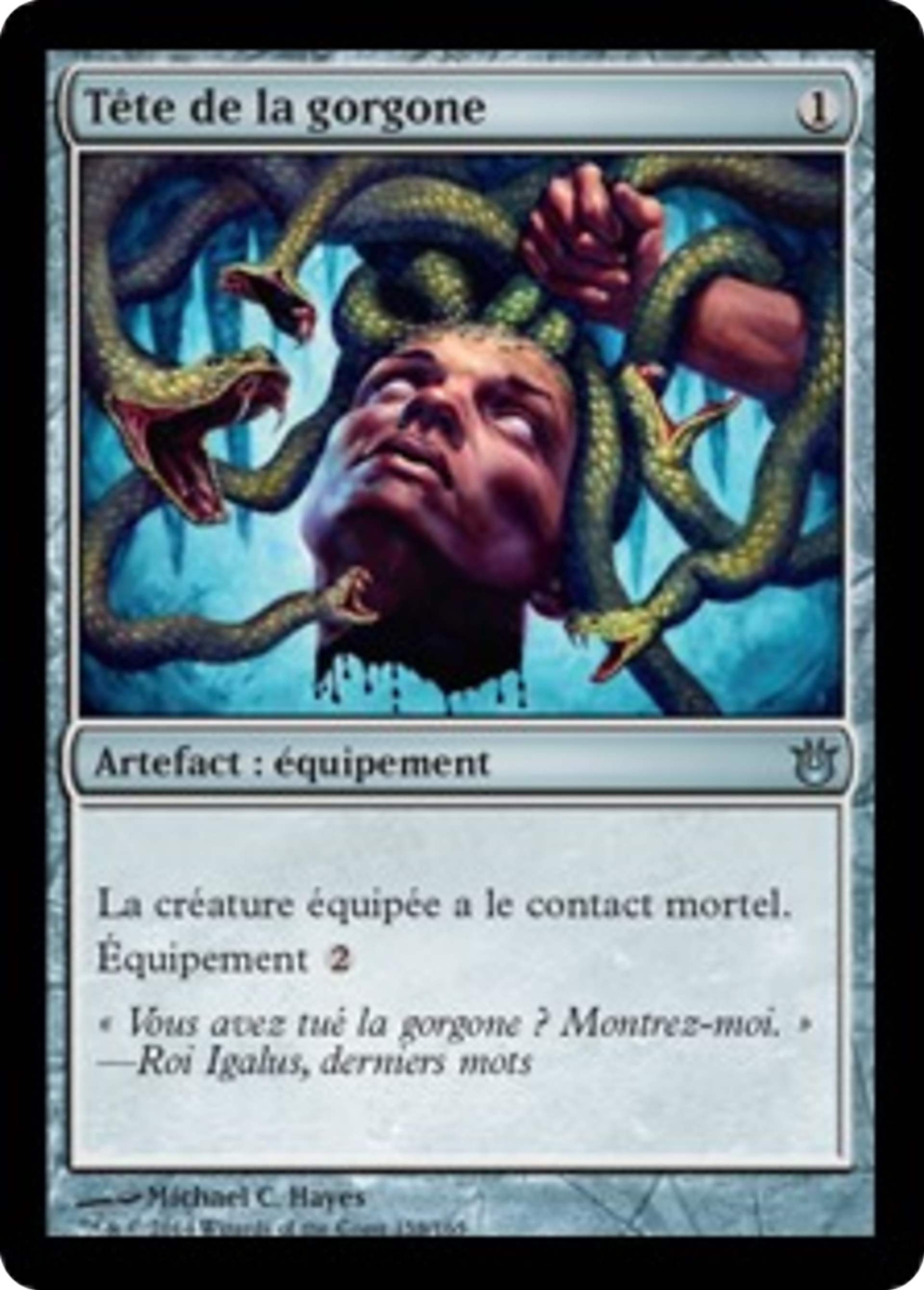 Tête de la gorgone — Born of the Gods — Magic: The Gathering