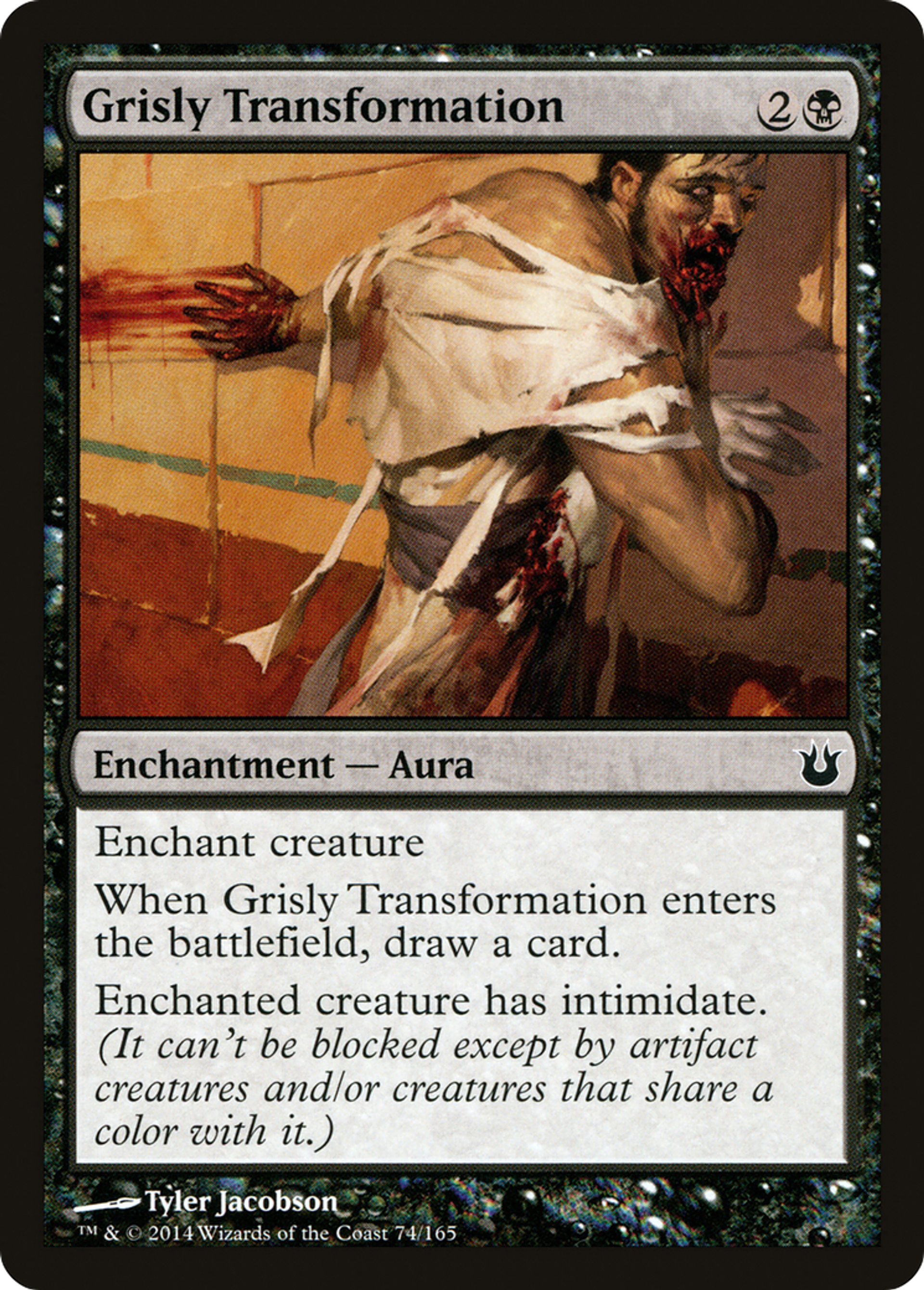 Grisly Transformation — Born of the Gods — Magic: The Gathering