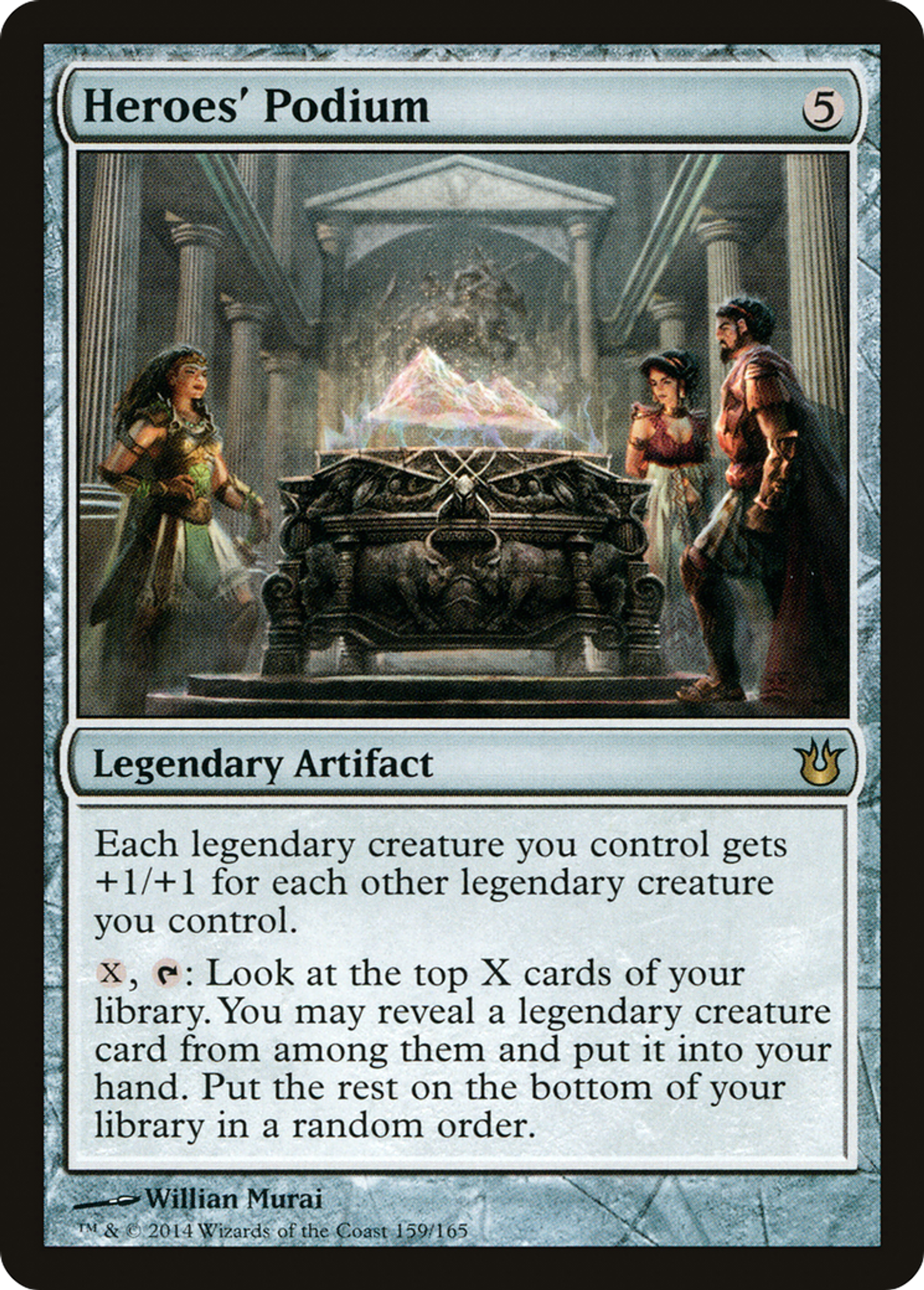 Heroes' Podium — Born of the Gods — Magic: The Gathering