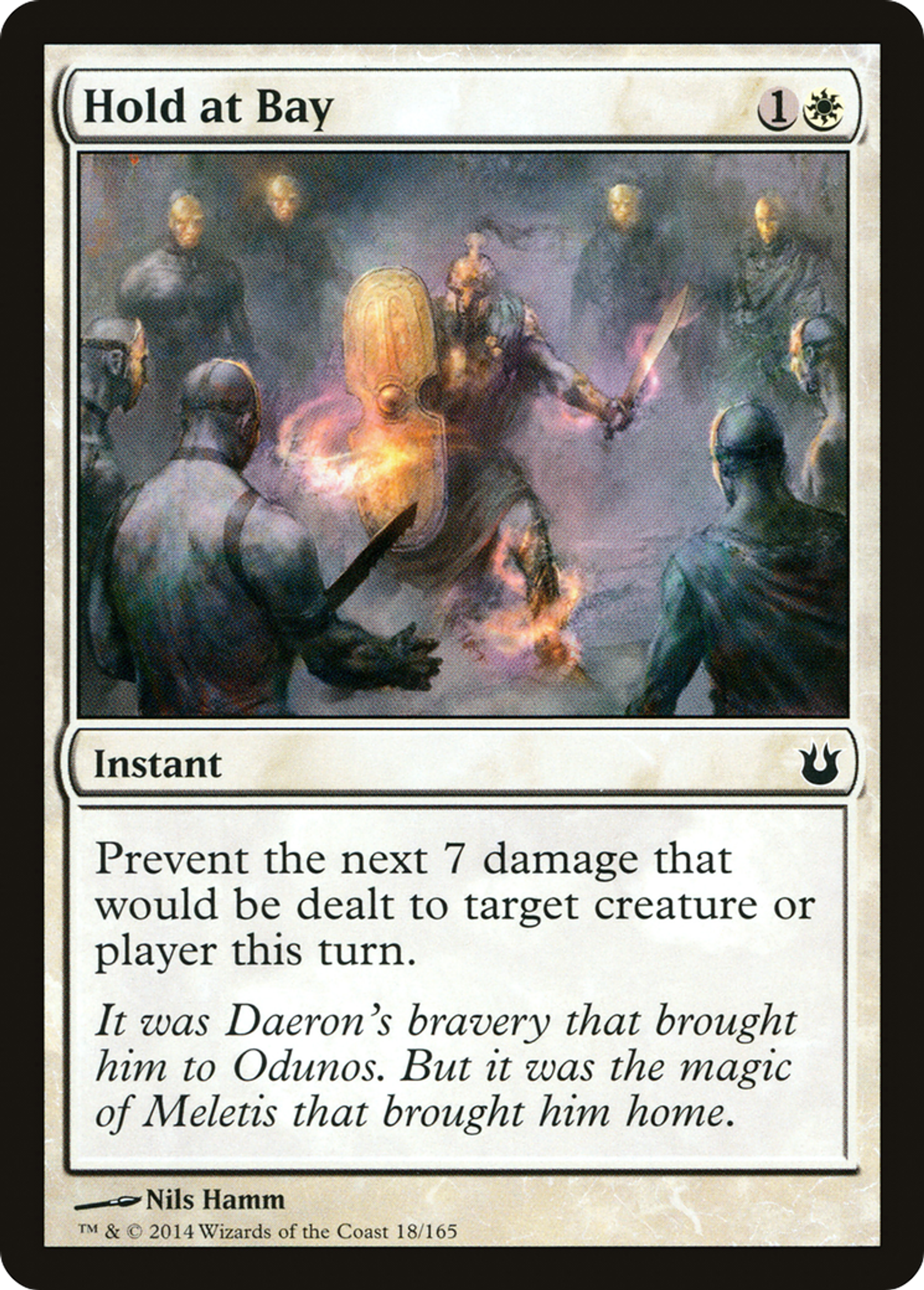 Tenir en respect — Born of the Gods — Magic: The Gathering