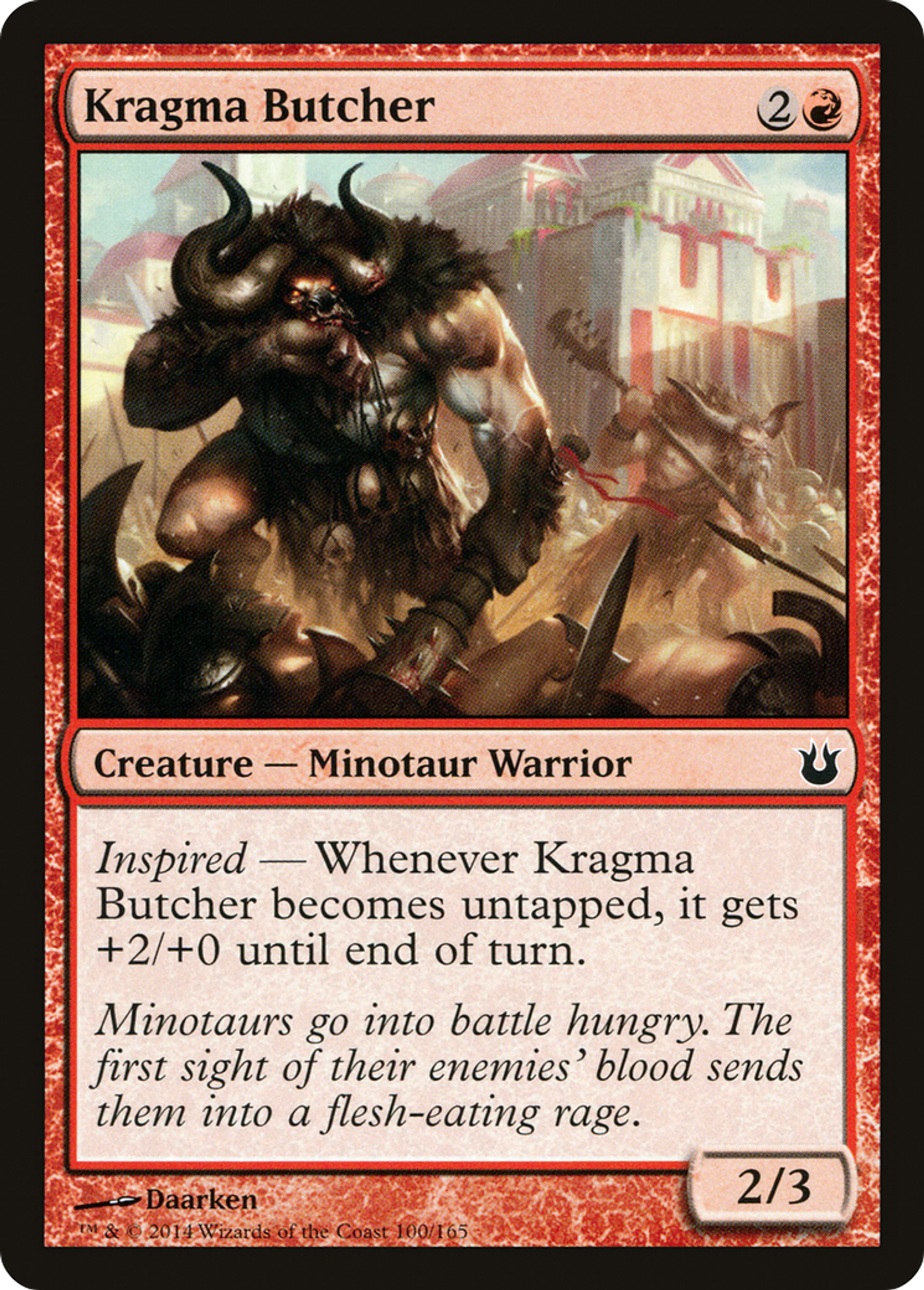 Kragma Butcher — Born of the Gods — Magic: The Gathering