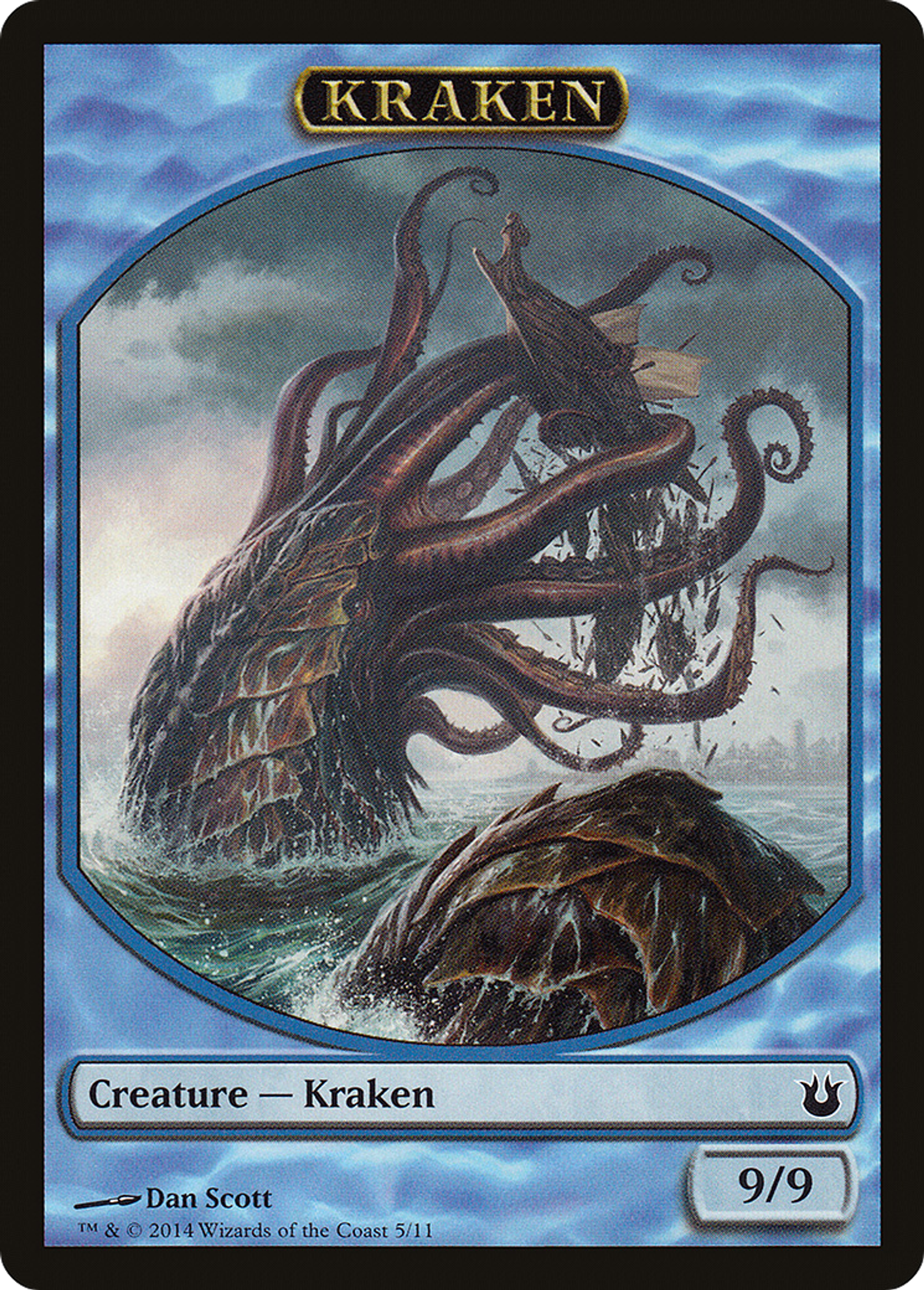 Kraken — Born of the Gods — Magic: The Gathering
